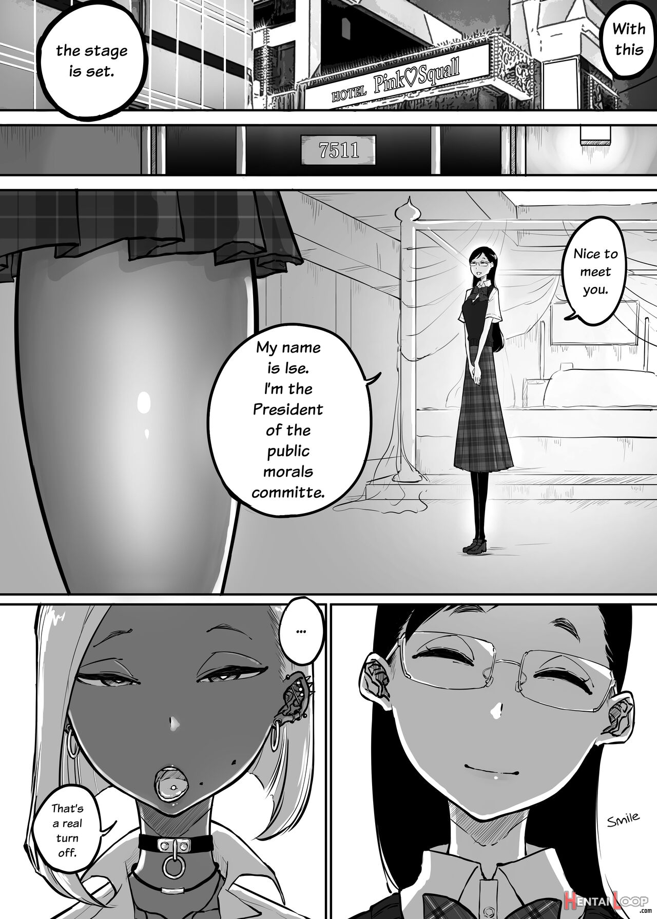 The Story Of A Strict Teacher Who Got Fucked By Her Gyaru Bitch Student #3 page 10