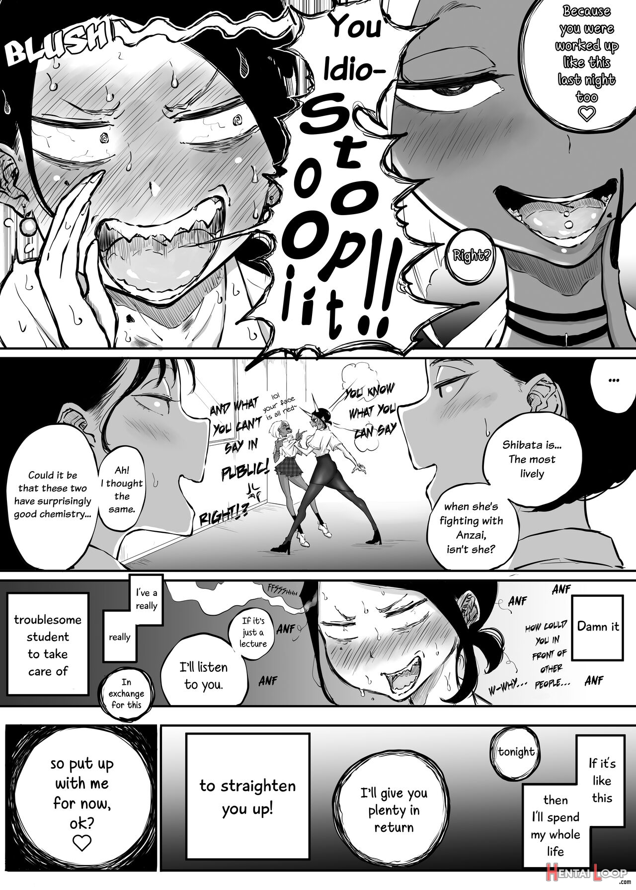 The Story Of A Strict Teacher Who Got Fucked By Her Gyaru Bitch Student #3 page 69