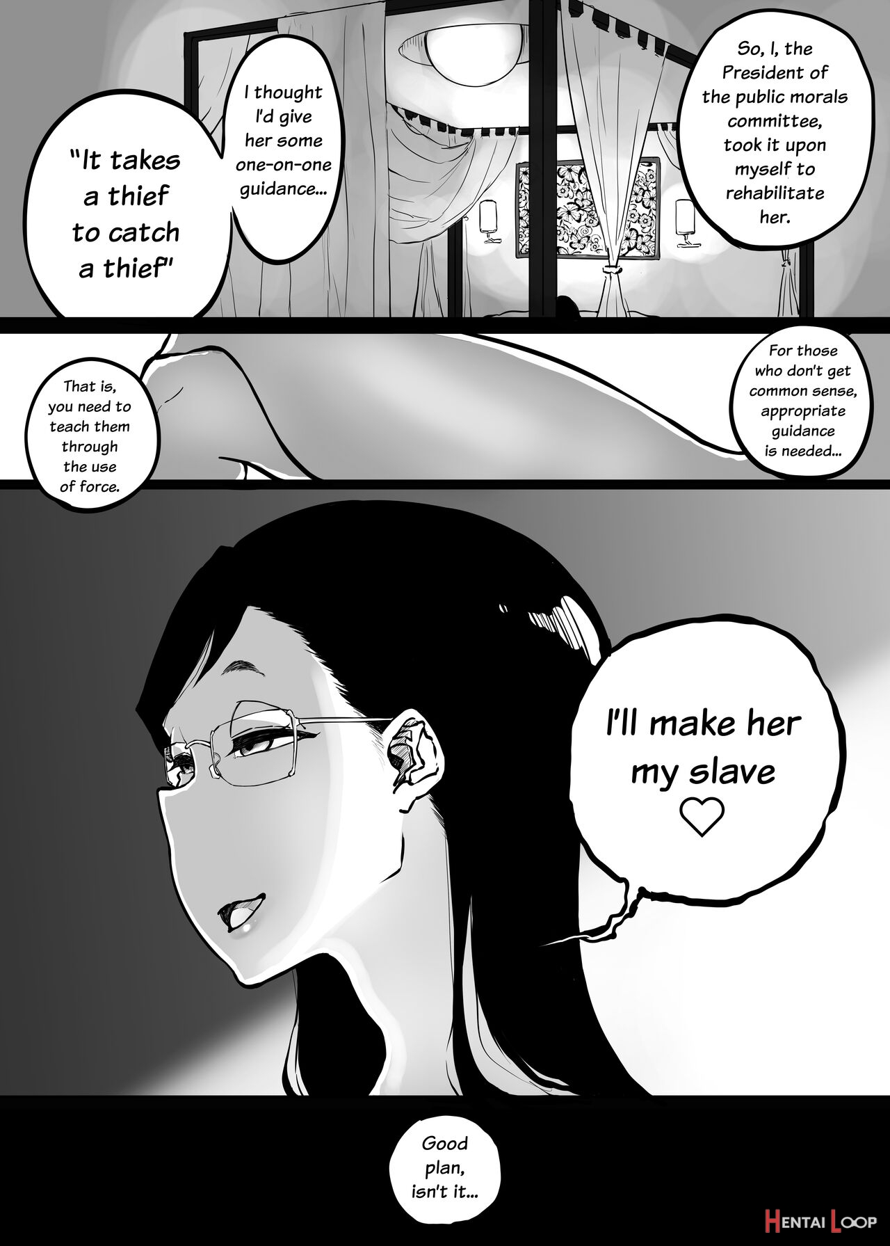 The Story Of A Strict Teacher Who Got Fucked By Her Gyaru Bitch Student #3 page 7