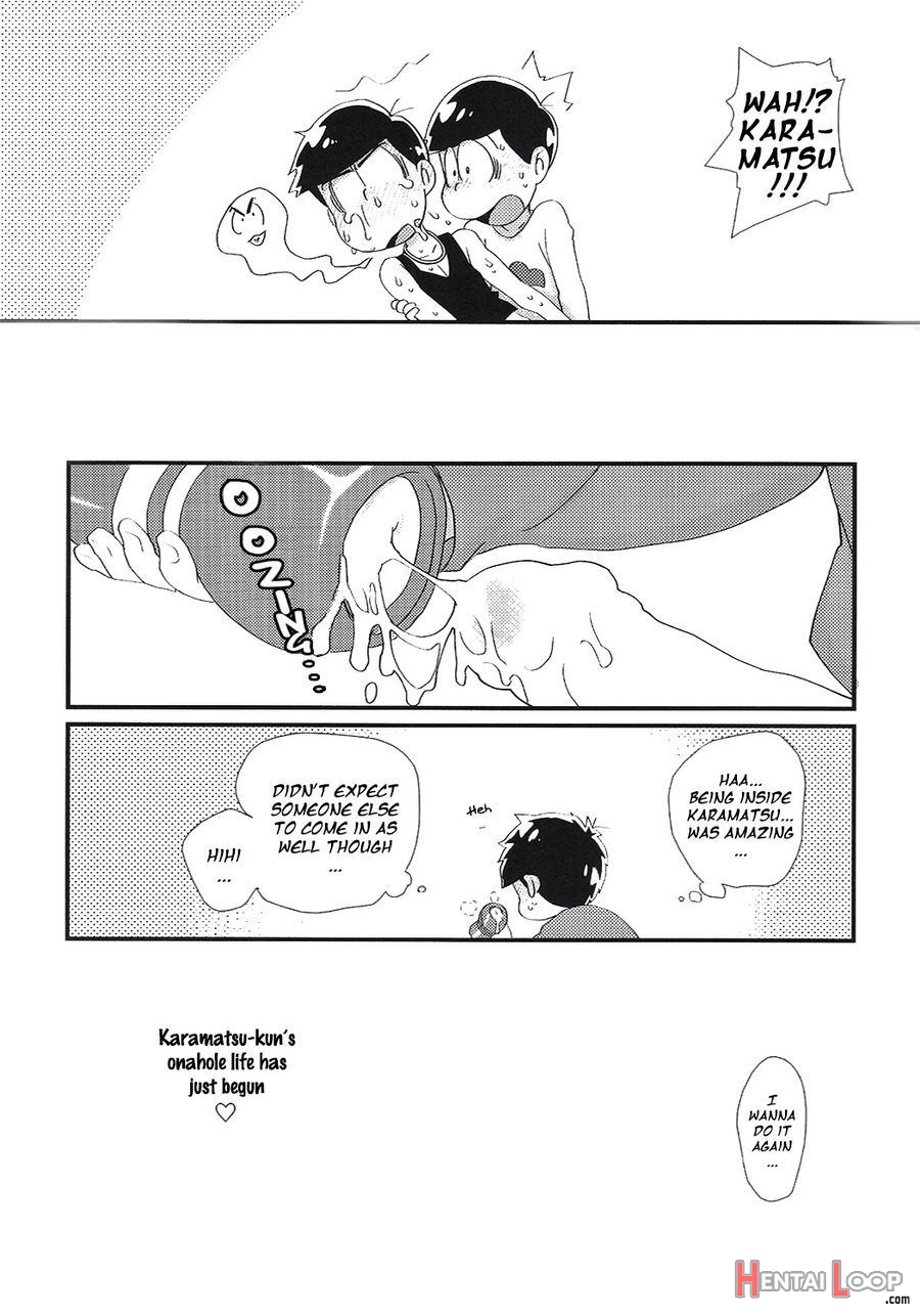 The Story Of Karamatsu Connecting With A Magical Onahole! page 12