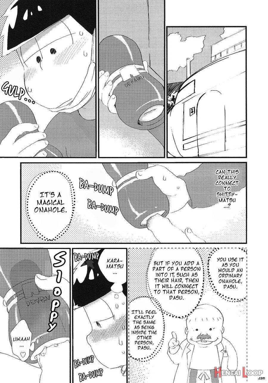 The Story Of Karamatsu Connecting With A Magical Onahole! page 2