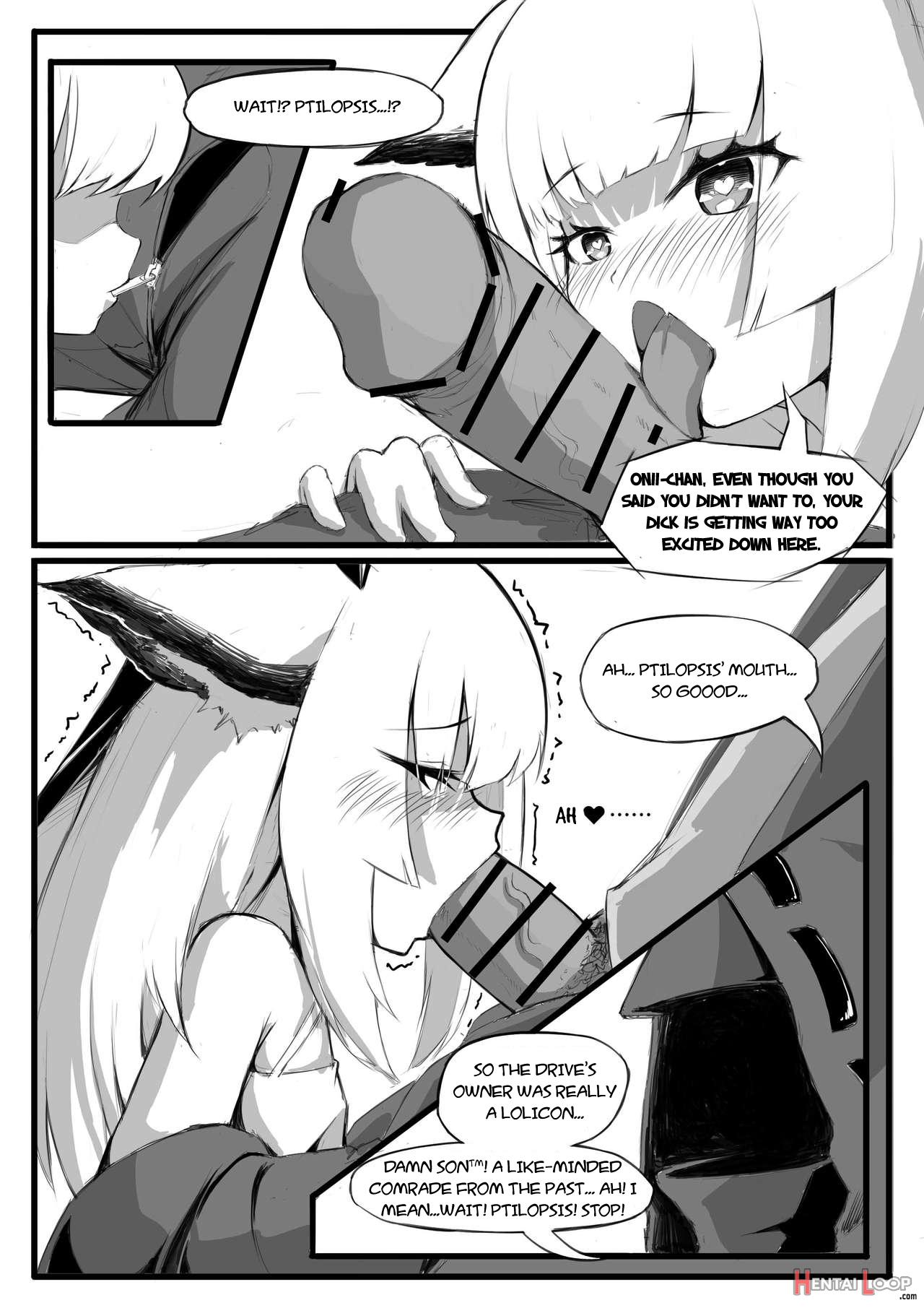 The Story Where Ptilopsis Becomes A Very Little Girl page 12