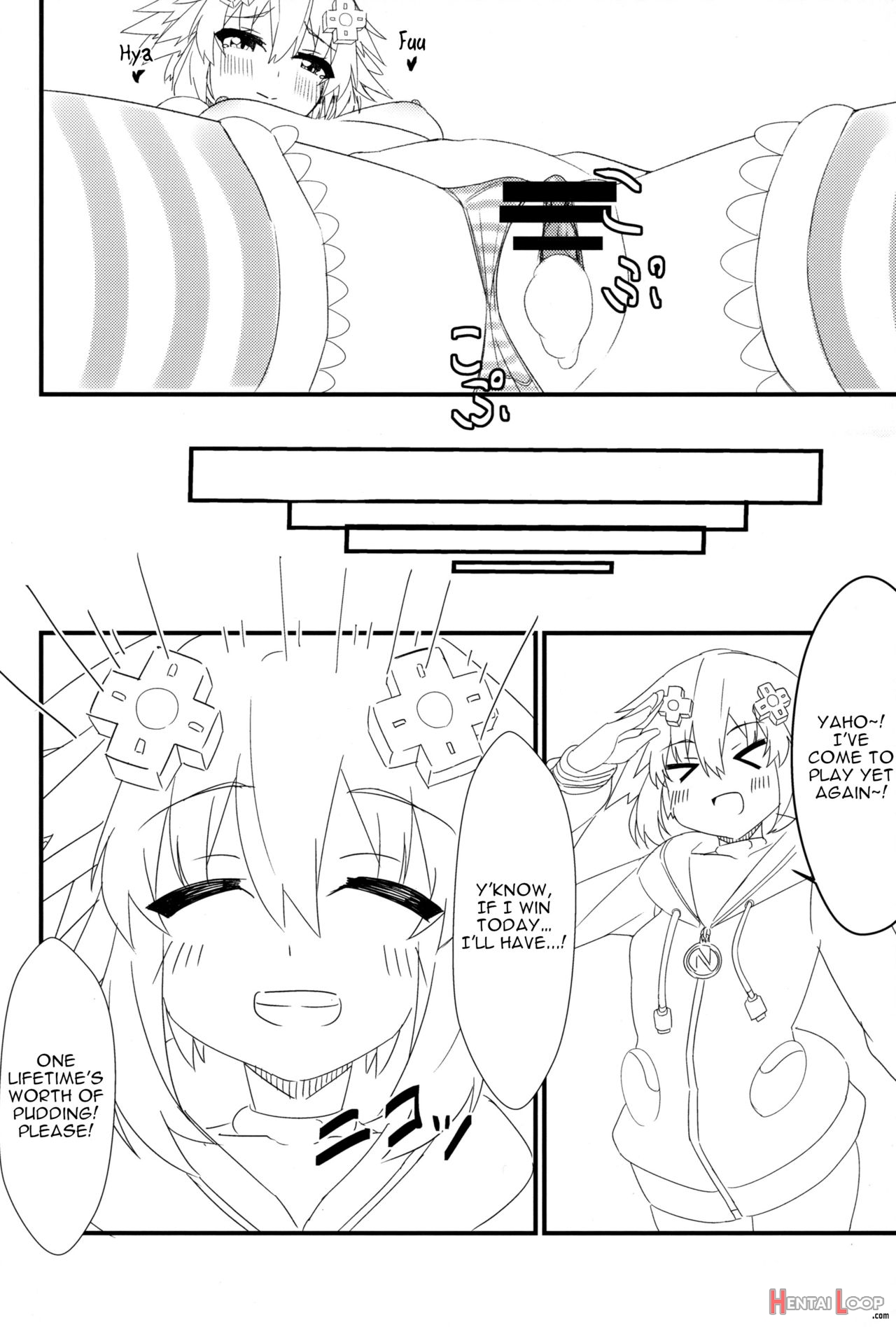 Tomodachi Ijou Koibito Miman No Neptune To Ecchi Shichau Hon page 21