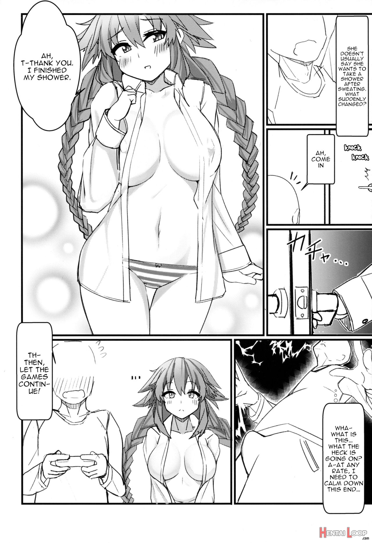 Tomodachi Ijou Koibito Miman No Neptune To Ecchi Shichau Hon page 7