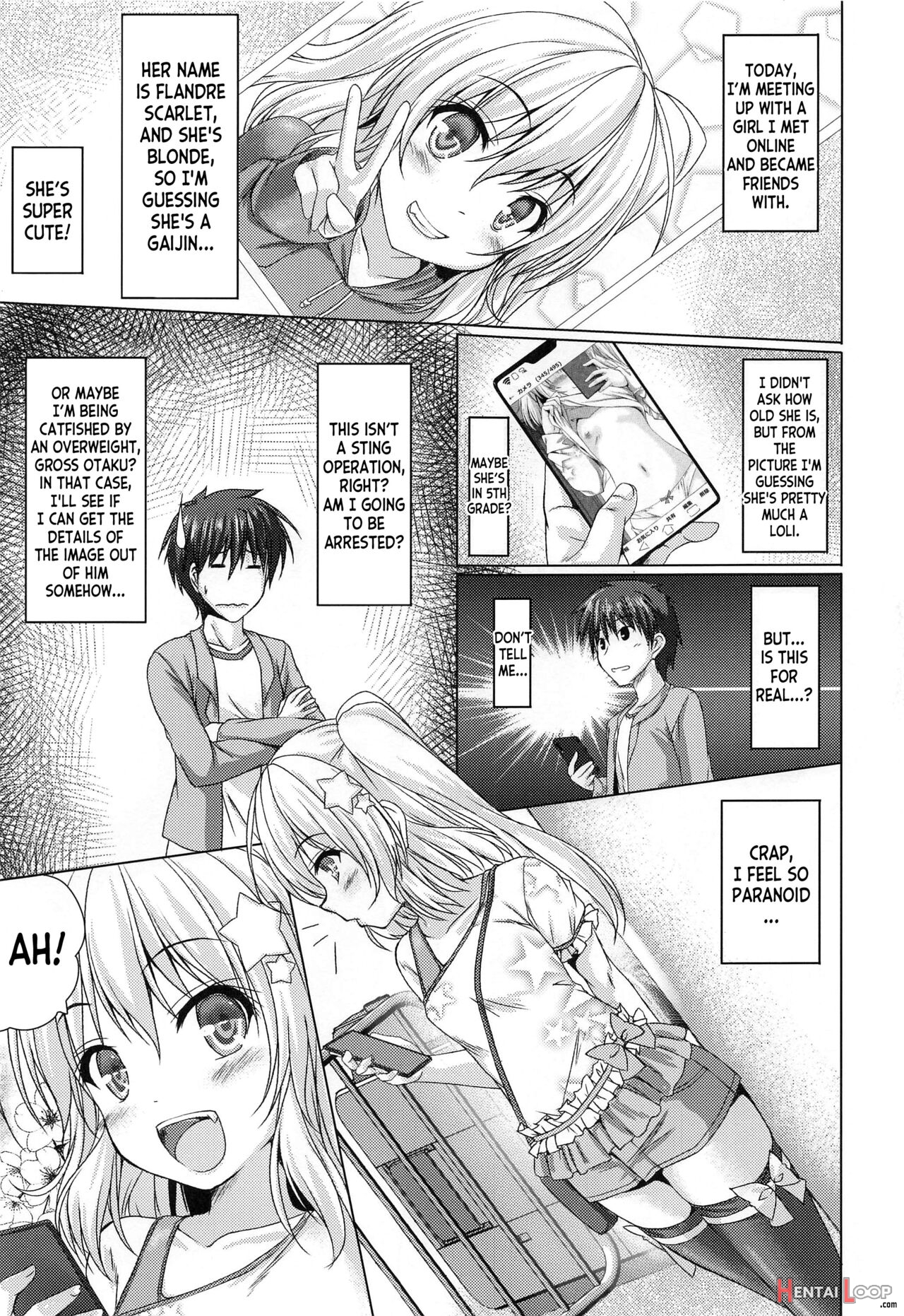 Tonikaku Akarui Flan-chan page 4