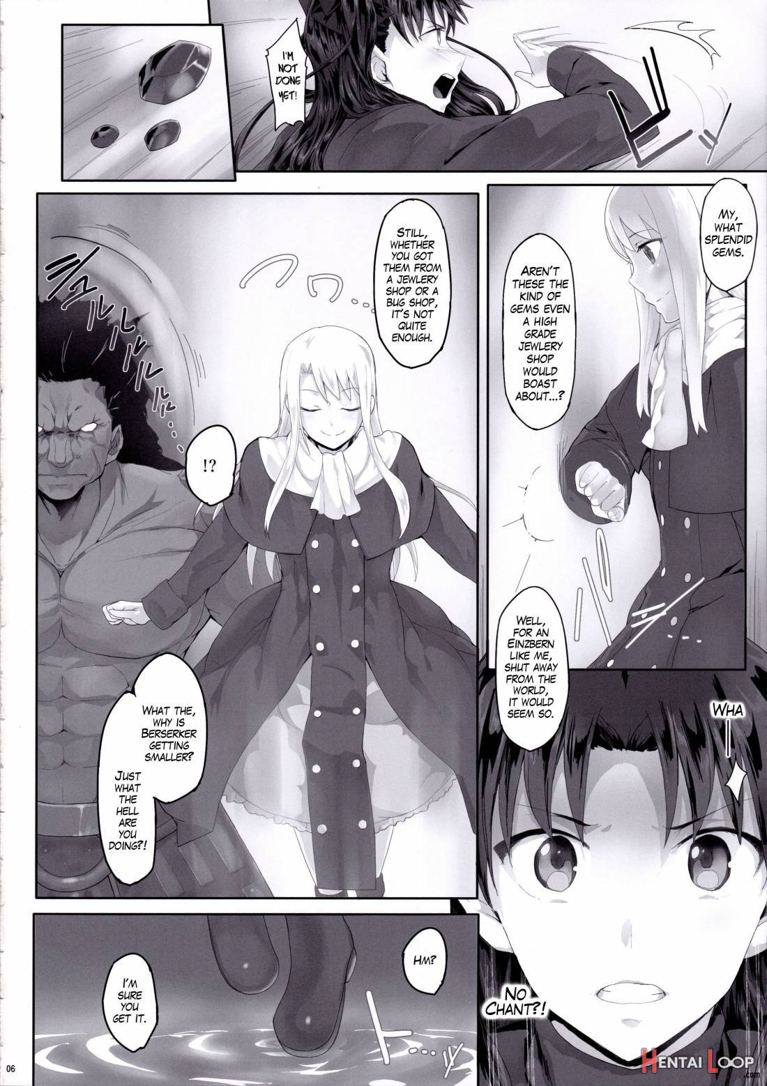 Tosaka Rin Ga Berserker Ni Okasareru Hon page 4