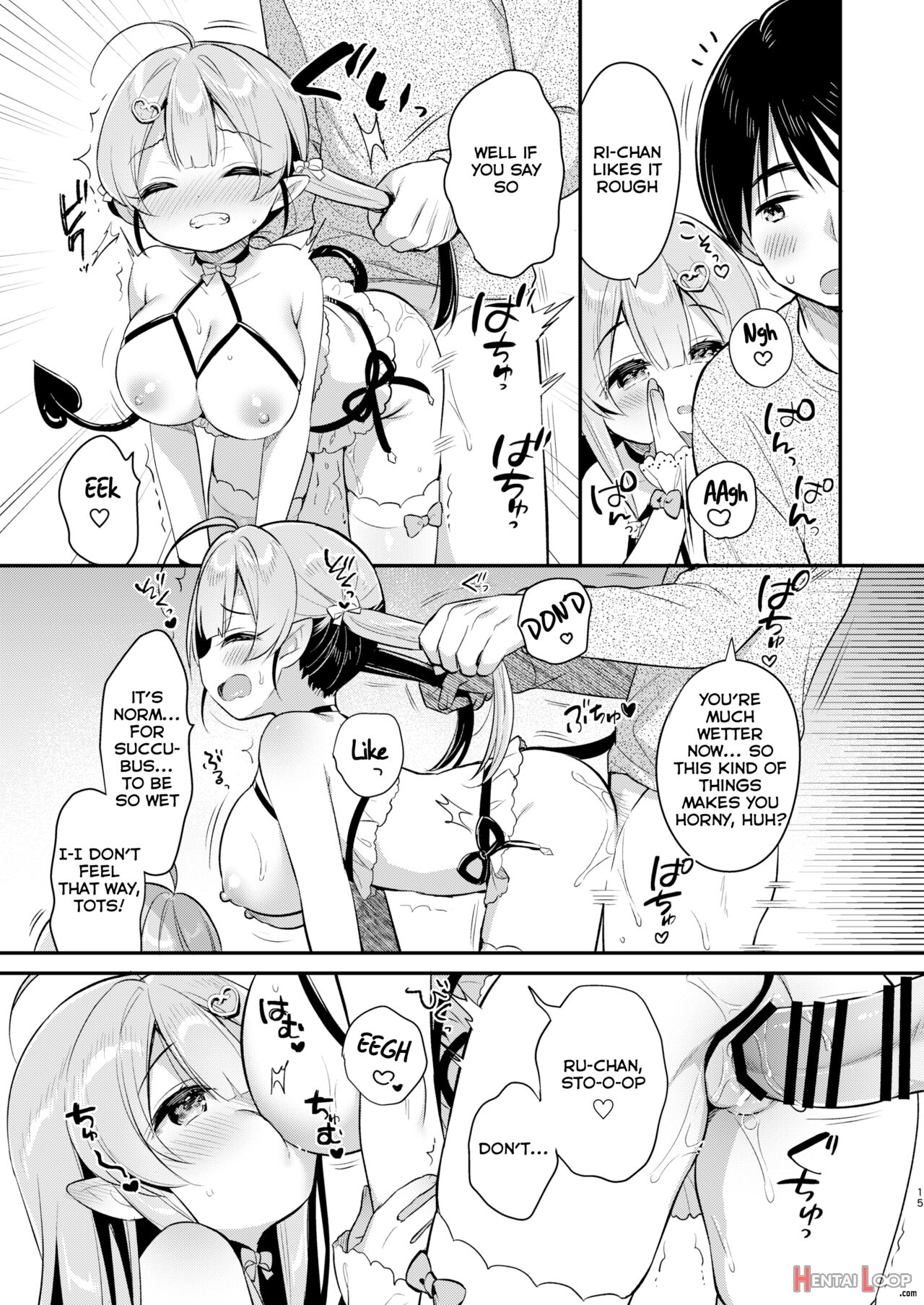 Totsugeki Futago Succubus-chan page 14