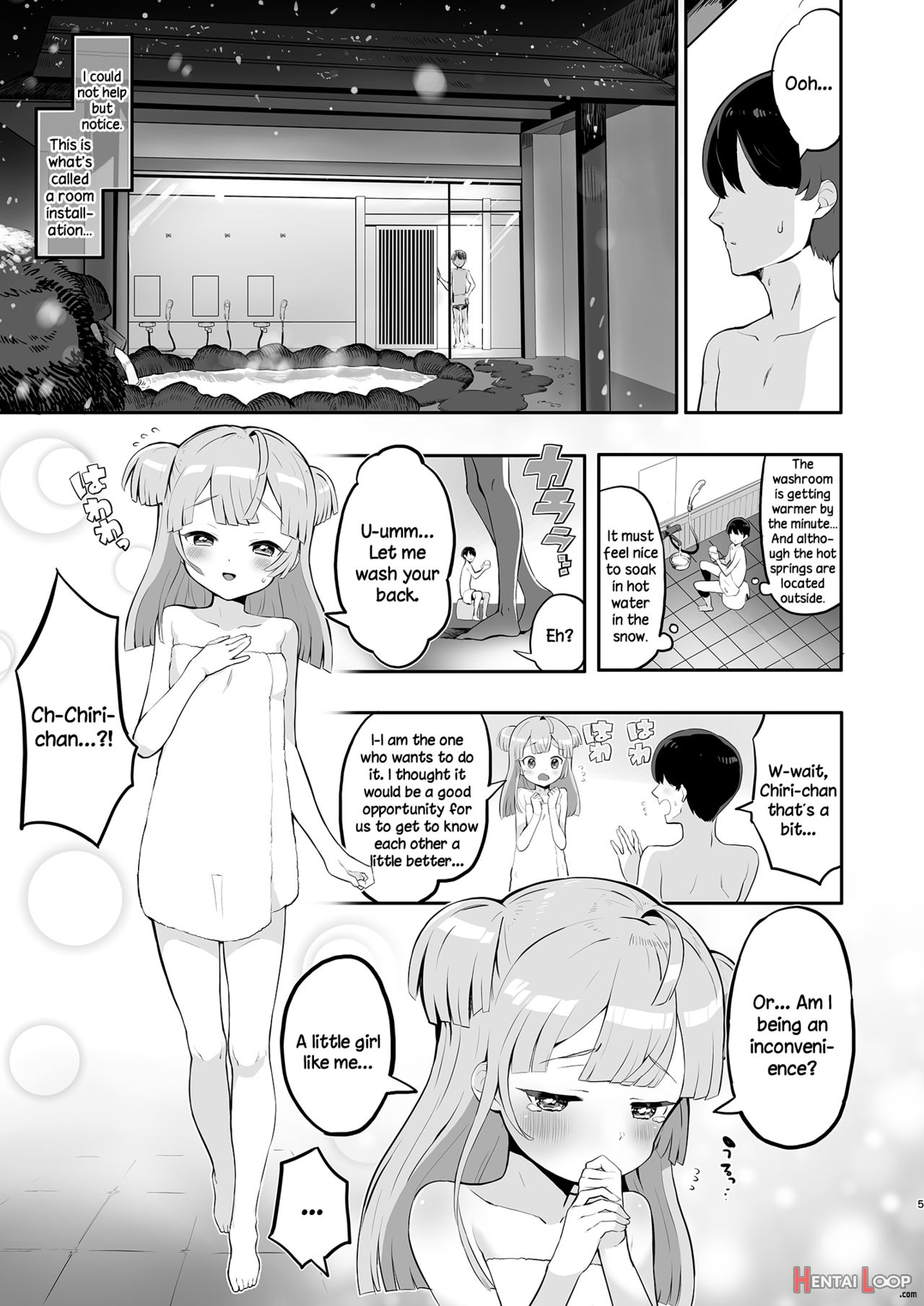 Tsukigawa Chiri To Konzen Ryokou page 5