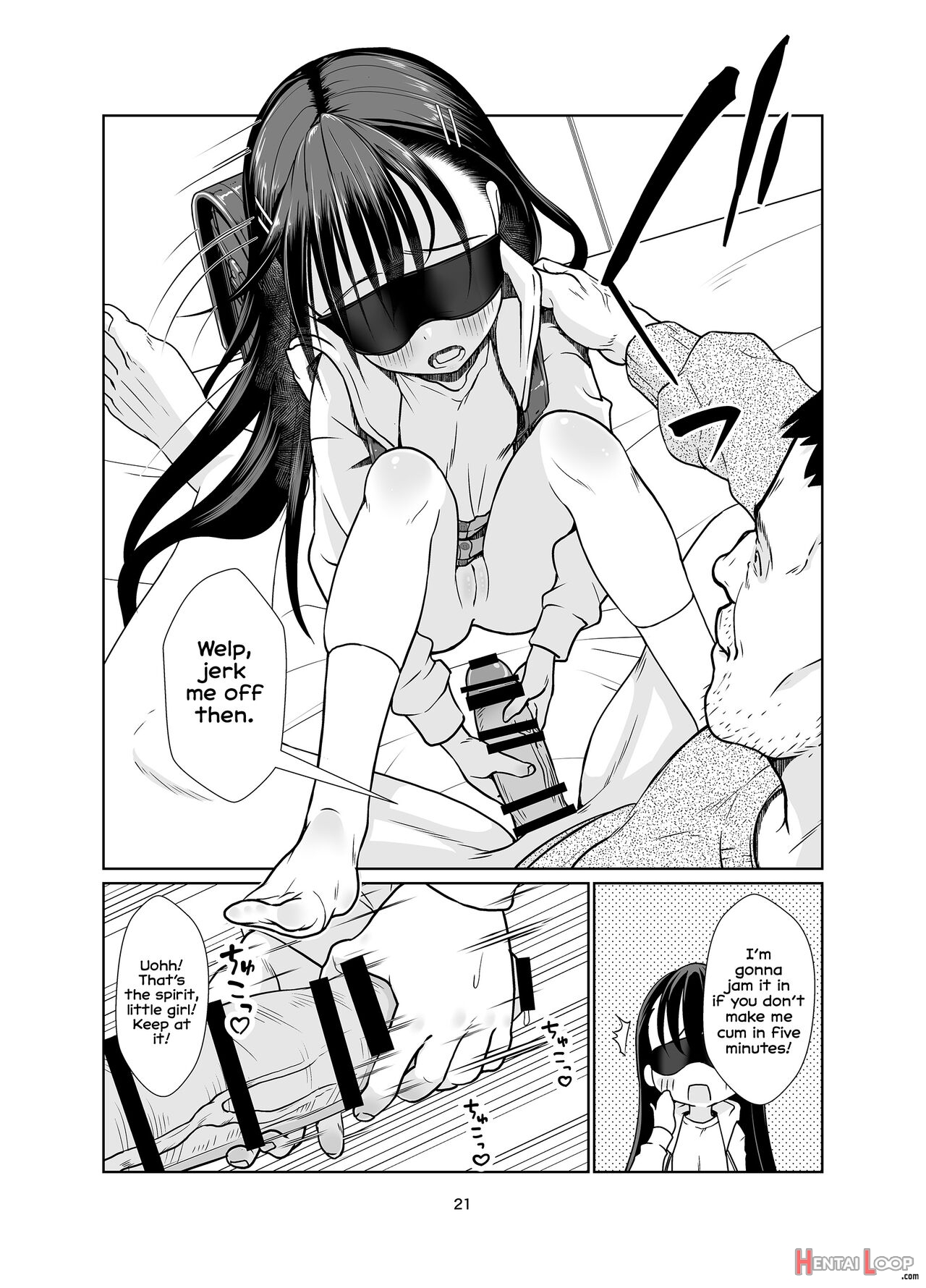 Uneven Tendency: The Case Of The Nine-year-old And Her Lolicon Lover! page 21