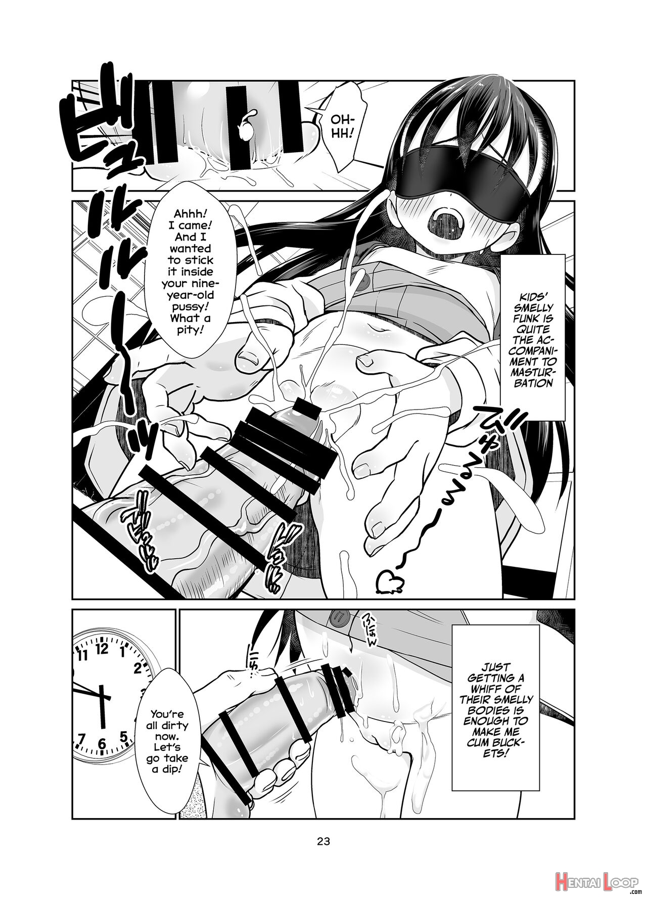 Uneven Tendency: The Case Of The Nine-year-old And Her Lolicon Lover! page 23