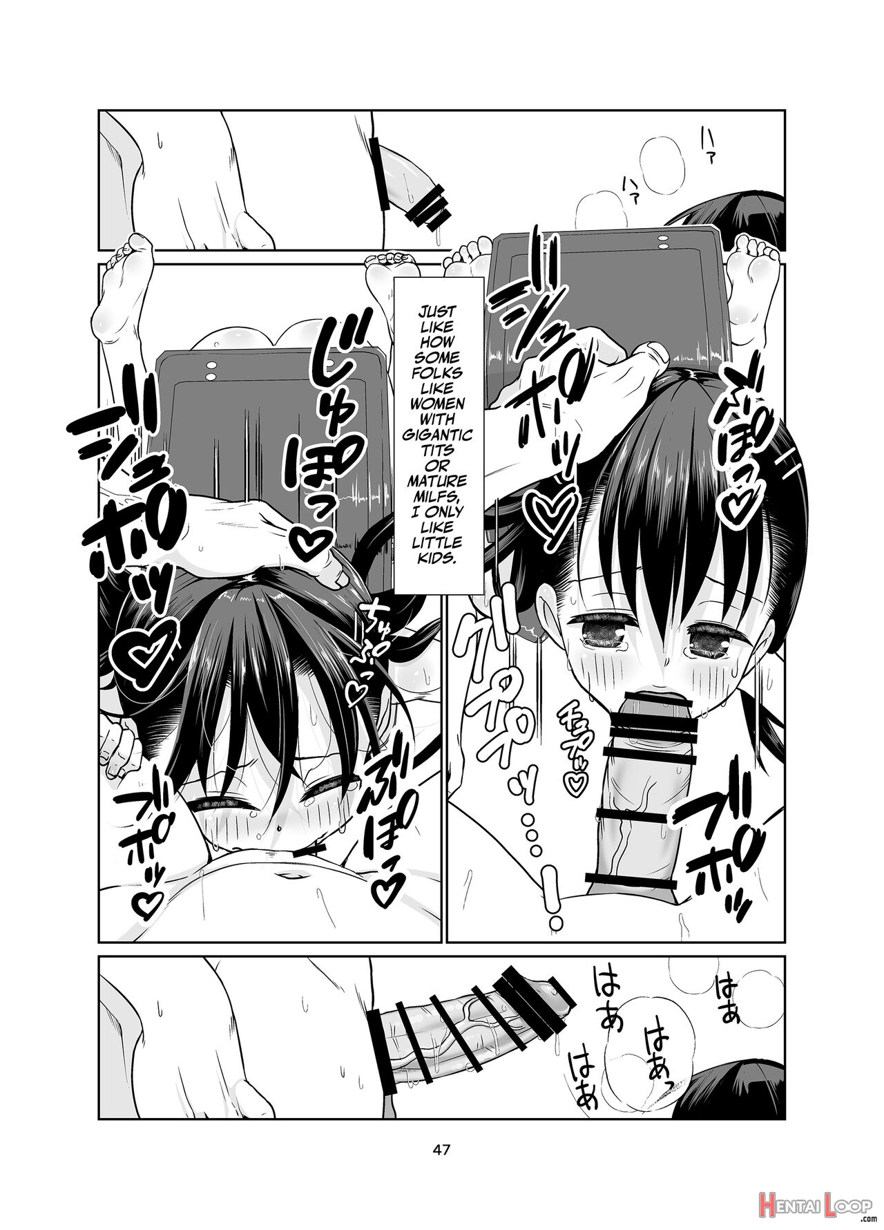 Uneven Tendency: The Case Of The Nine-year-old And Her Lolicon Lover! page 47