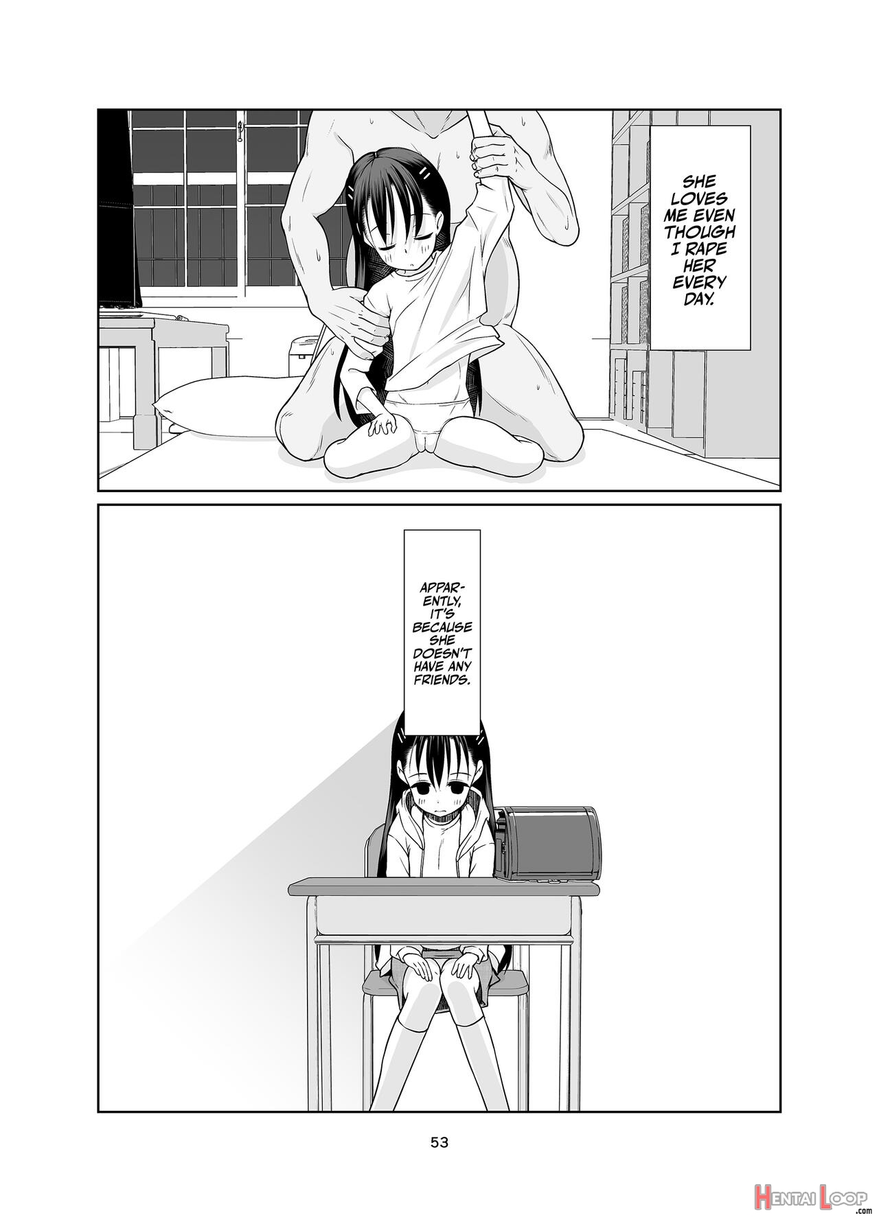 Uneven Tendency: The Case Of The Nine-year-old And Her Lolicon Lover! page 53