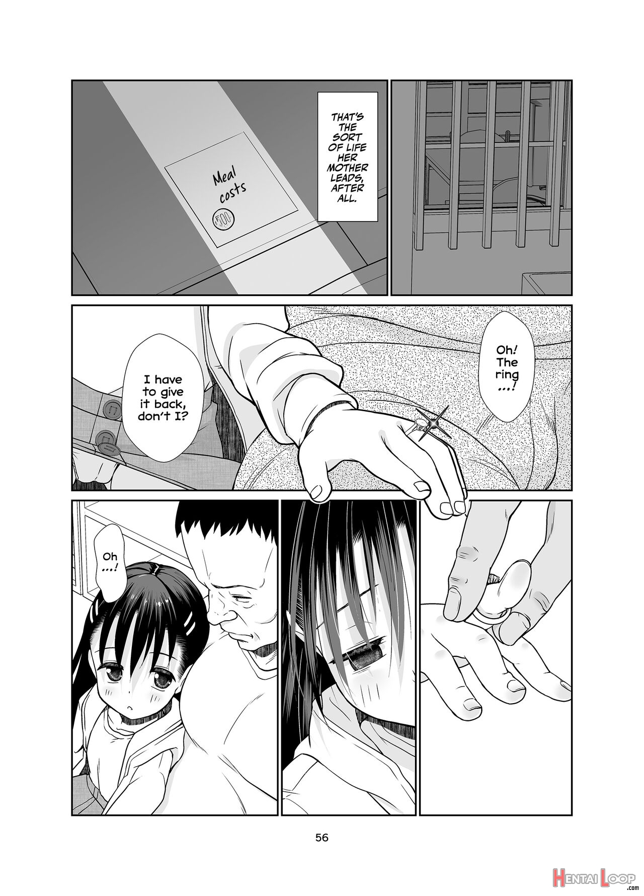 Uneven Tendency: The Case Of The Nine-year-old And Her Lolicon Lover! page 56