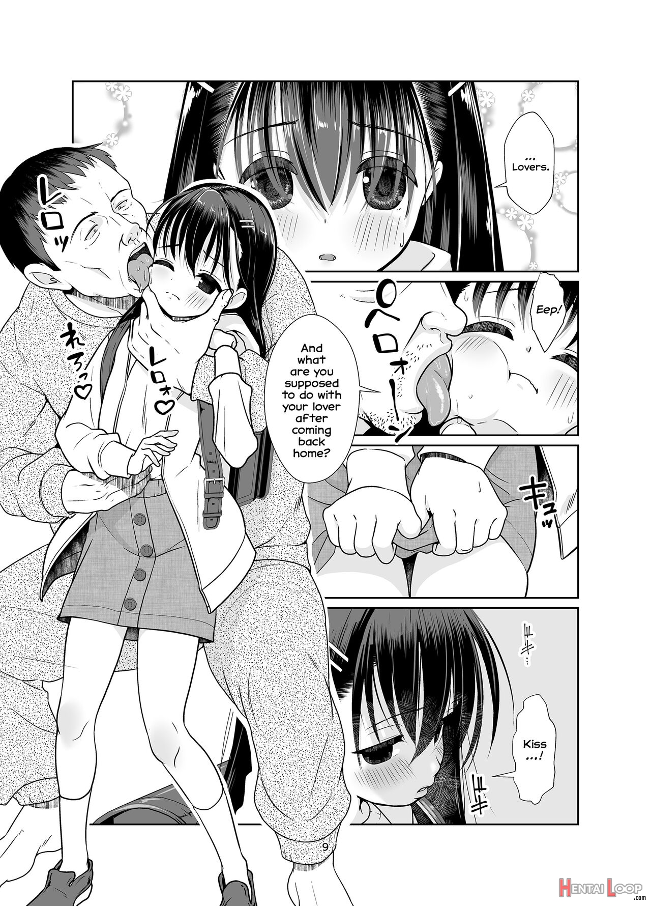 Uneven Tendency: The Case Of The Nine-year-old And Her Lolicon Lover! page 9