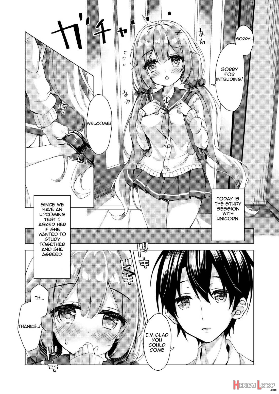 Unicorn-chan To Himitsu No Obenkyoukai page 2