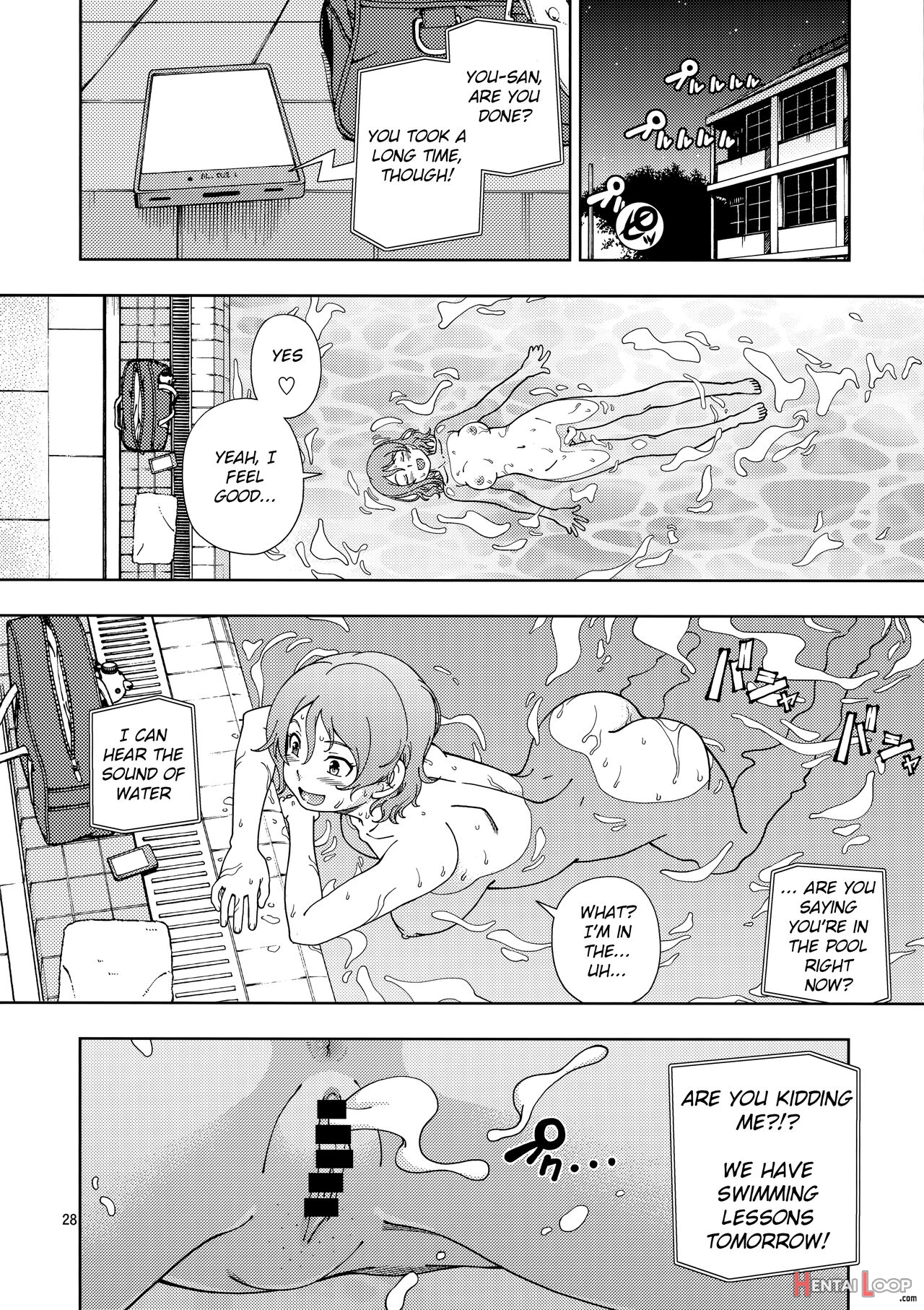 Uranohoshi Jogakuin Aqours Pool page 27