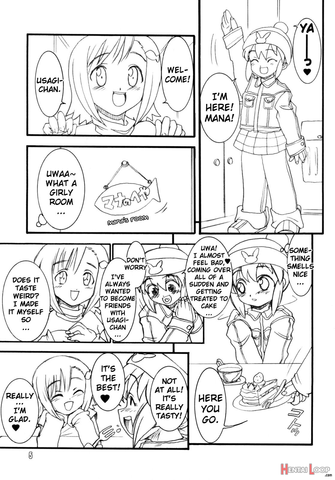 Usagi Drops Full! page 4
