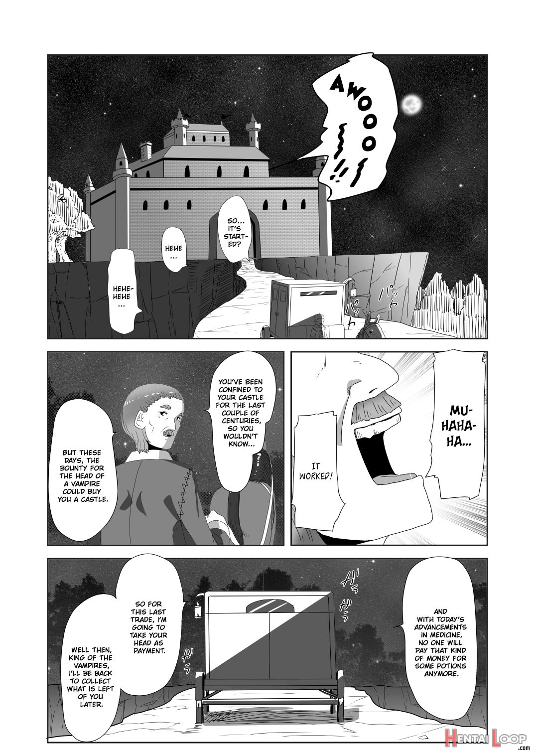 Vampire Shota And Sacrificial Futanari She-werewolf page 10
