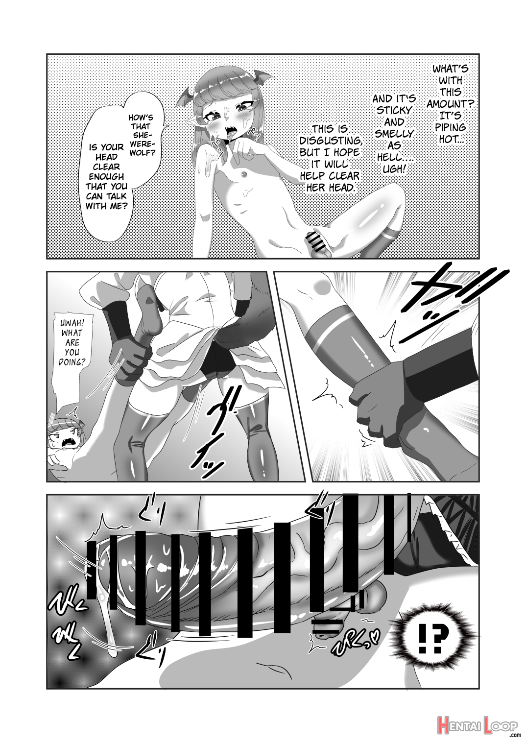 Vampire Shota And Sacrificial Futanari She-werewolf page 23