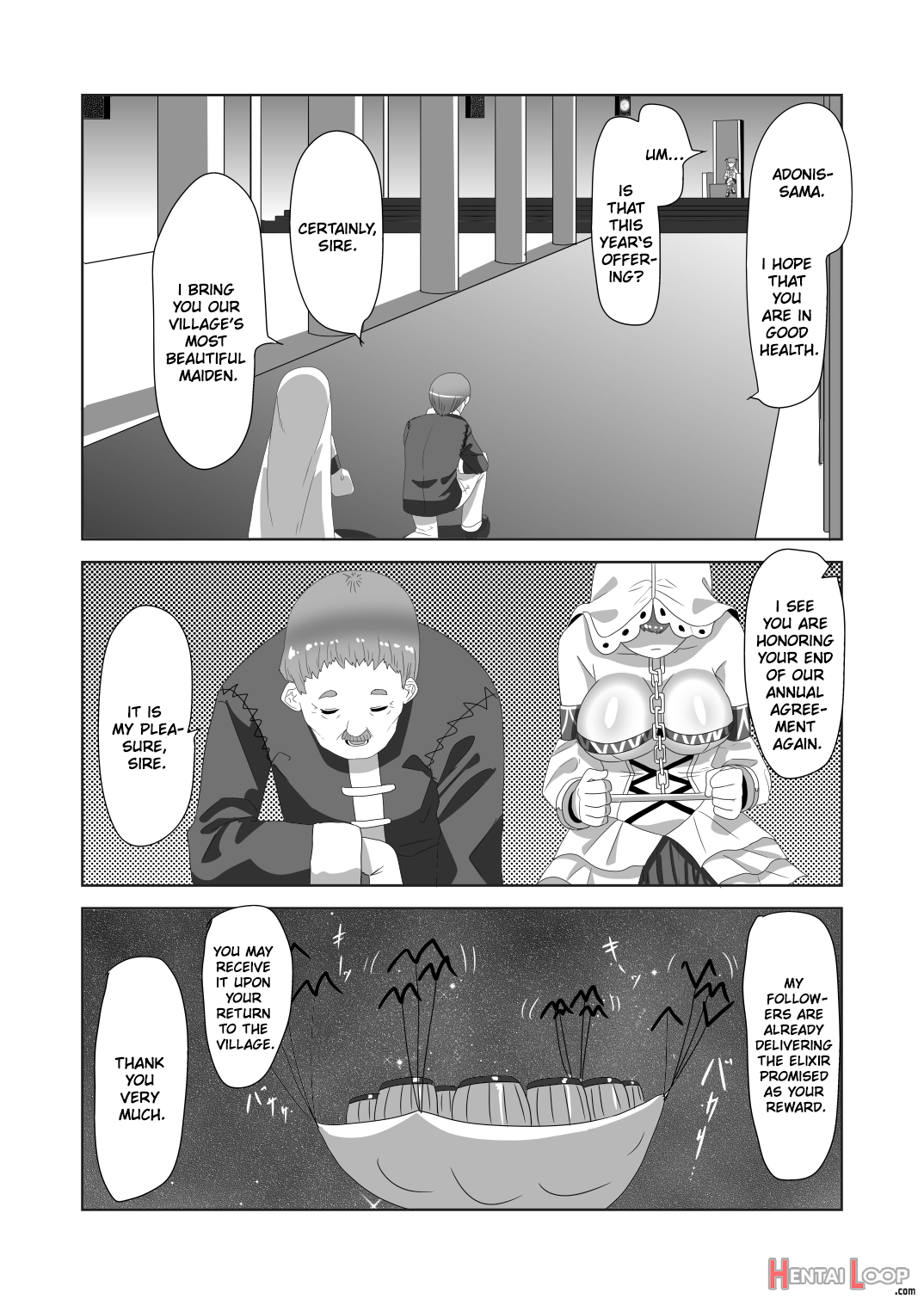 Vampire Shota And Sacrificial Futanari She-werewolf page 5