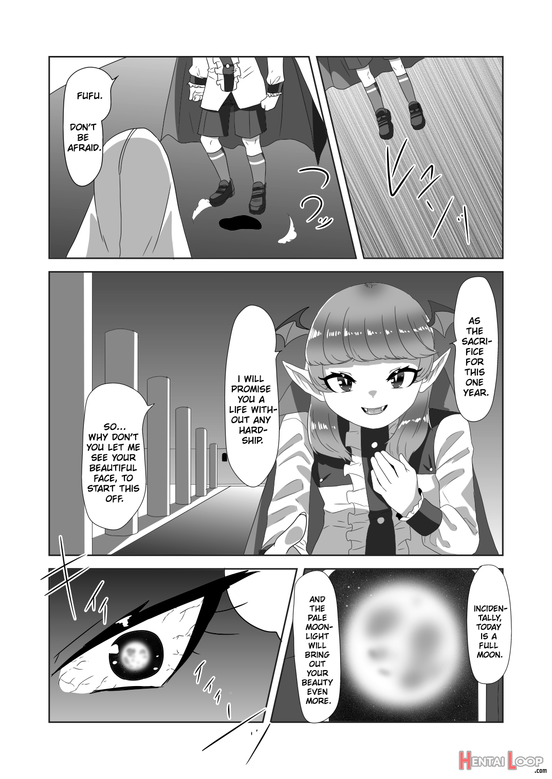 Vampire Shota And Sacrificial Futanari She-werewolf page 8