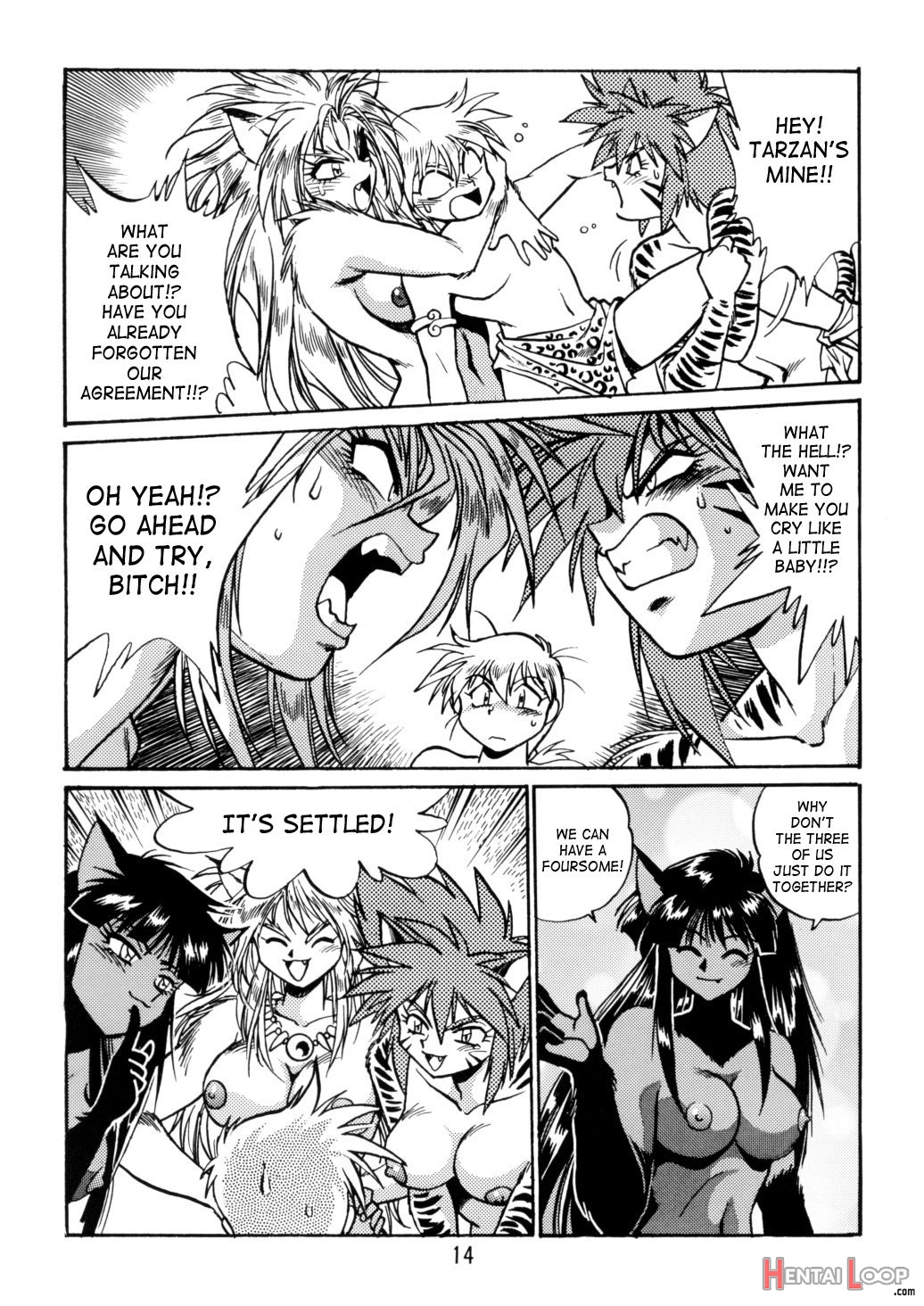 Very Delightful Beast Girls H page 14