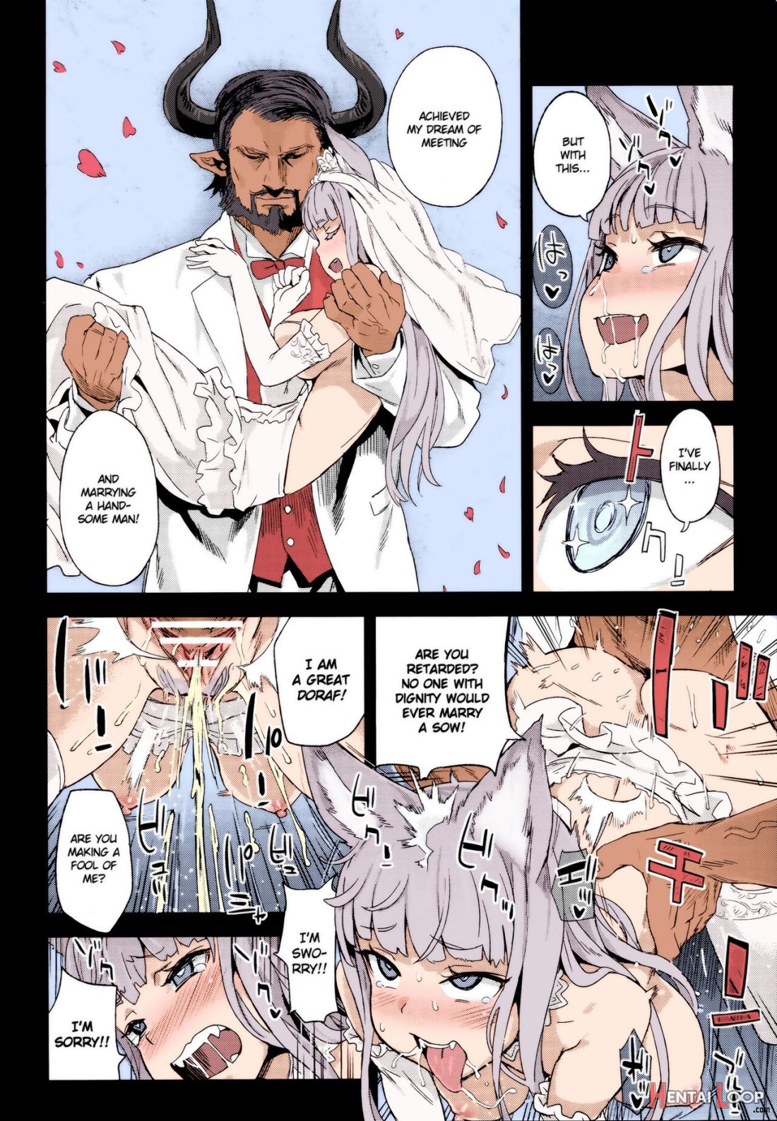 Victimgirls 21 Bokujou: Happy End – Colorized page 16