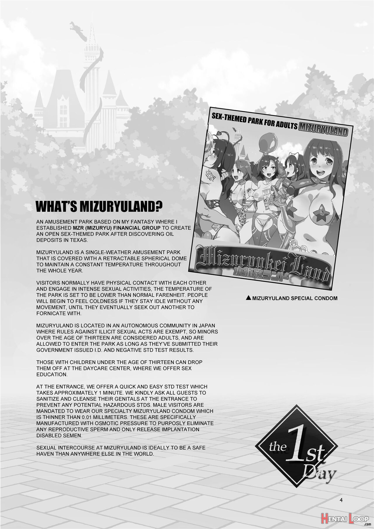 Welcome To Mizuryuland! The 1st Day page 4