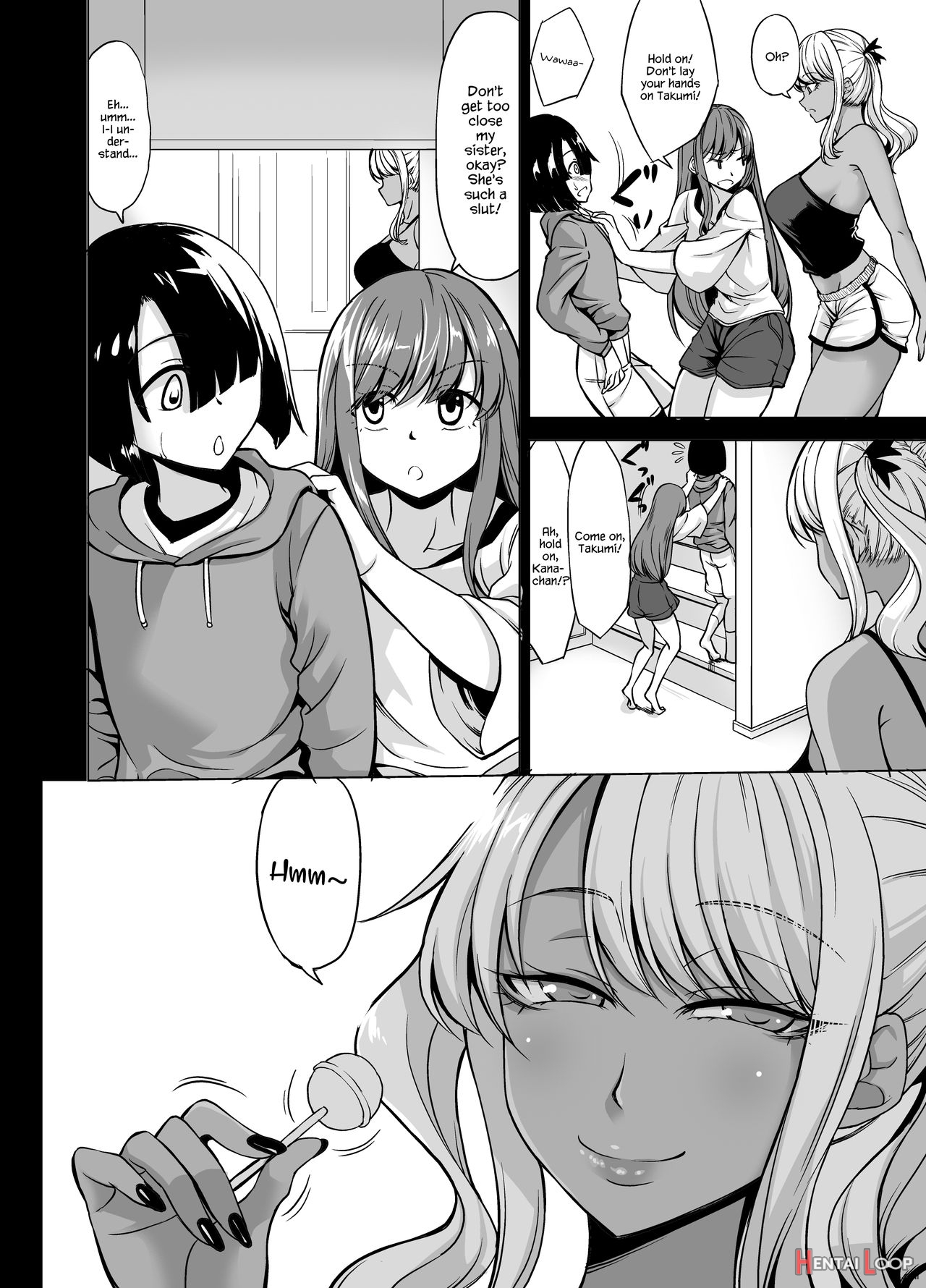 Would You Rather Be With Your A-cup Girlfriend Or A J-cup, Dark Skinned, Gyaru Onee-san? page 6