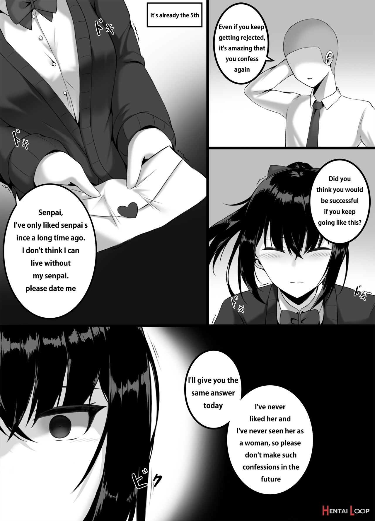 Yandere Girl page 1