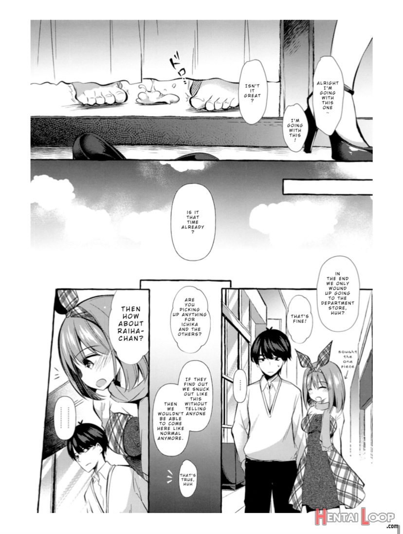 Yotsuba To Shichakushitsu De H Shiyo page 22