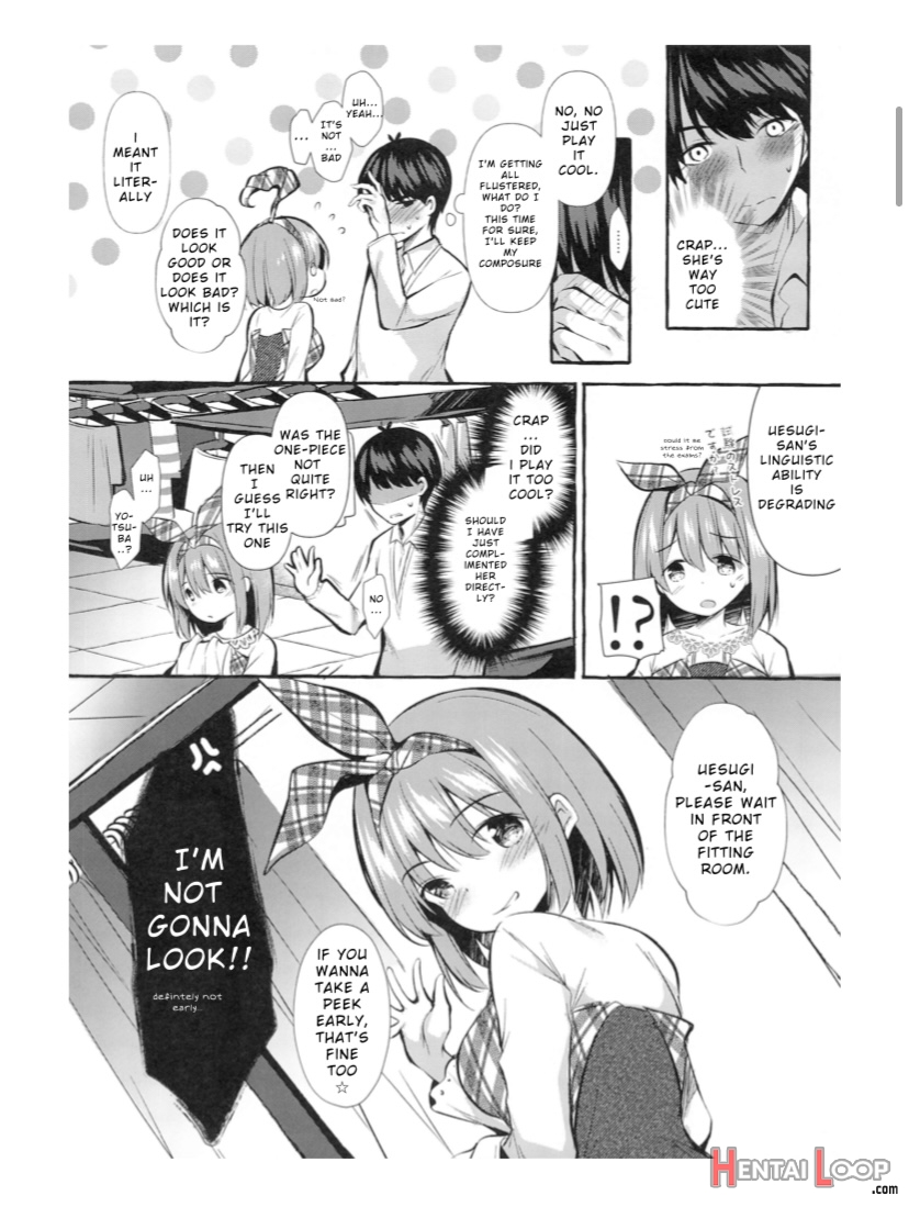 Yotsuba To Shichakushitsu De H Shiyo page 3