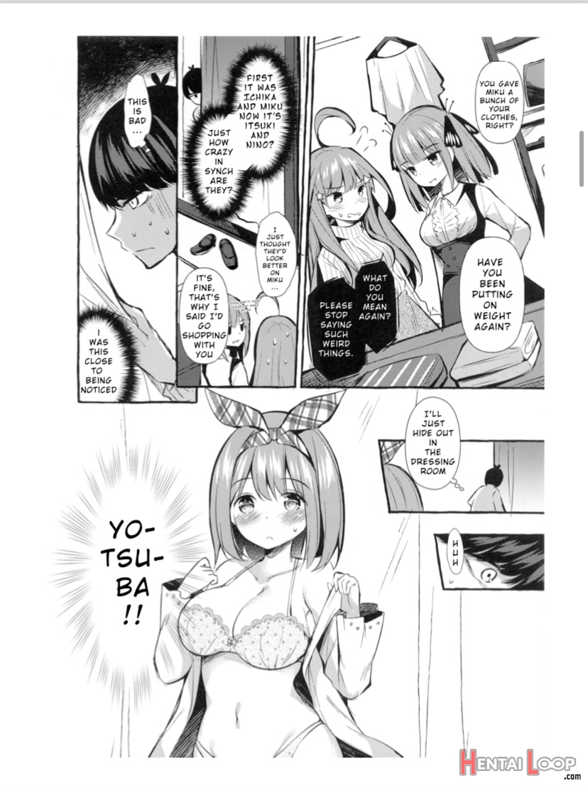 Yotsuba To Shichakushitsu De H Shiyo page 5