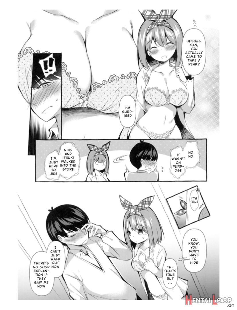 Yotsuba To Shichakushitsu De H Shiyo page 6