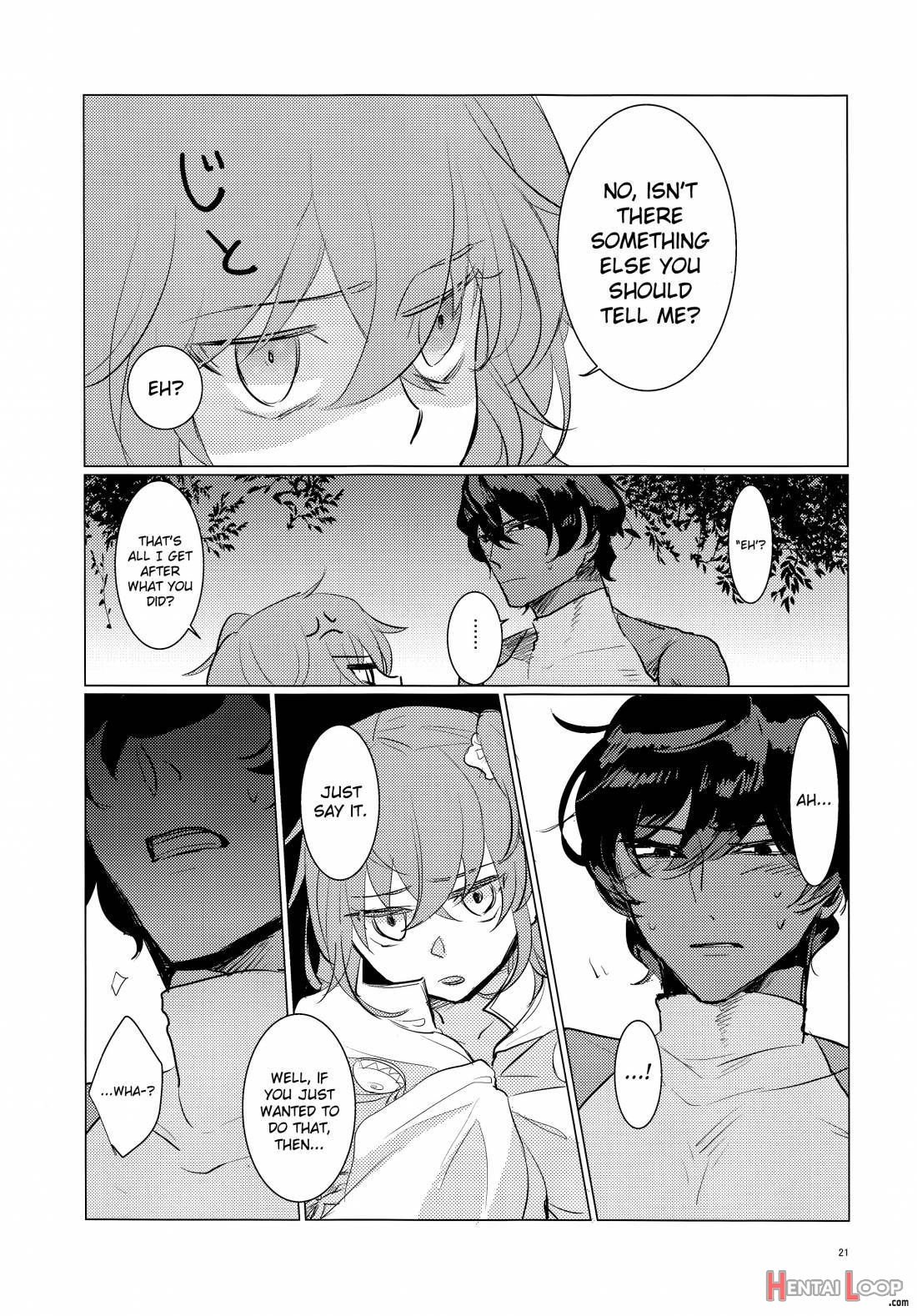 Yozora No Hoshi No Manten No Shita page 20