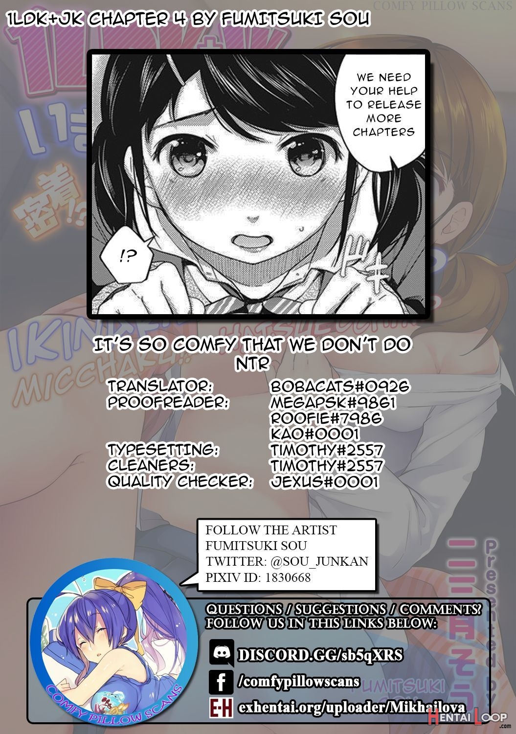 1ldk+jk Ikinari Doukyo? Micchaku!? Hatsu Ecchi!!? Ch. 1-6 page 104