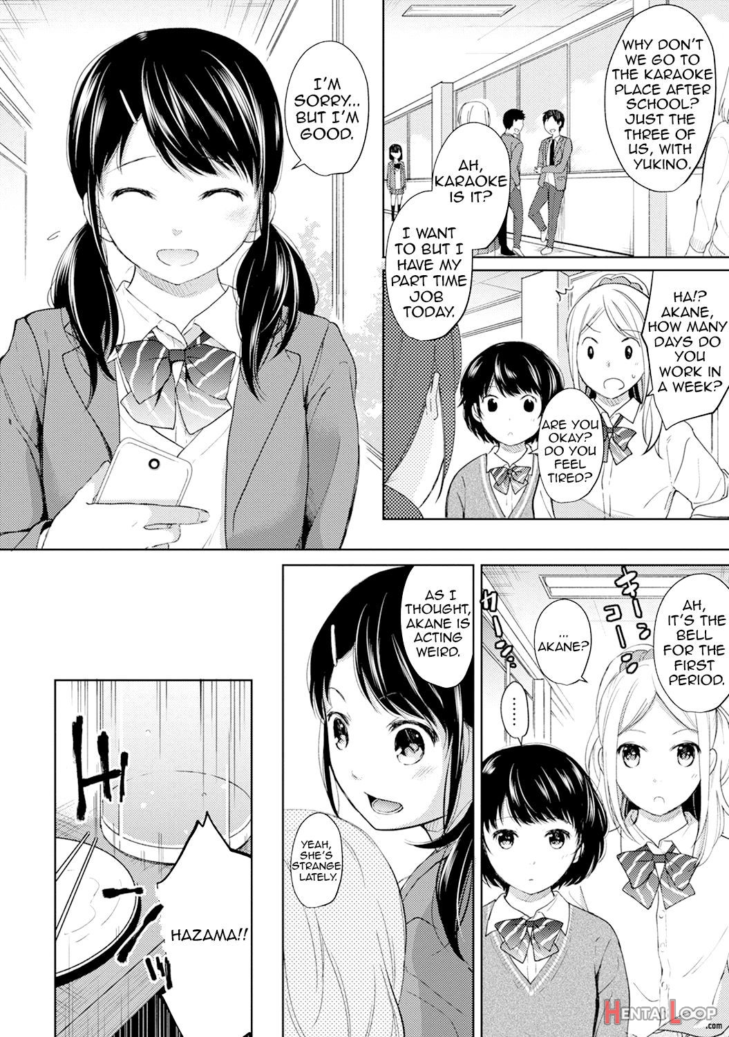 1ldk+jk Ikinari Doukyo? Micchaku!? Hatsu Ecchi!!? Ch. 1-6 page 107