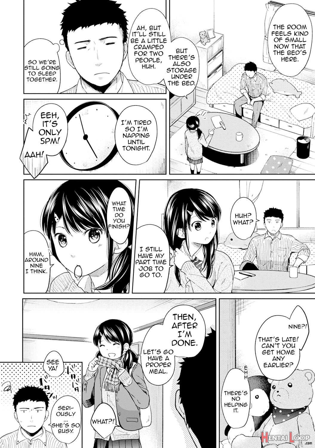 1ldk+jk Ikinari Doukyo? Micchaku!? Hatsu Ecchi!!? Ch. 1-6 page 133