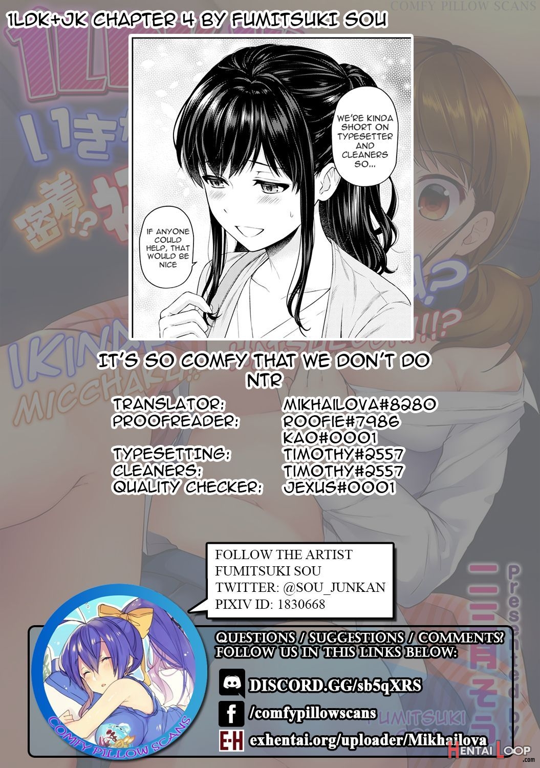 1ldk+jk Ikinari Doukyo? Micchaku!? Hatsu Ecchi!!? Ch. 1-6 page 157