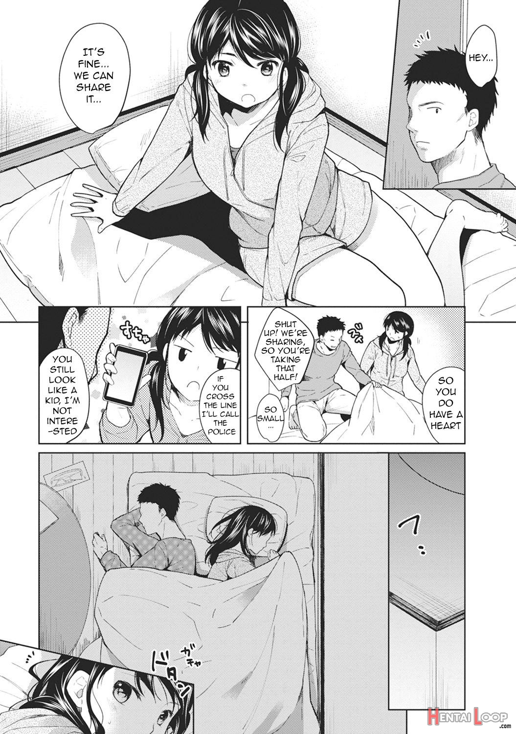 1ldk+jk Ikinari Doukyo? Micchaku!? Hatsu Ecchi!!? Ch. 1-6 page 7