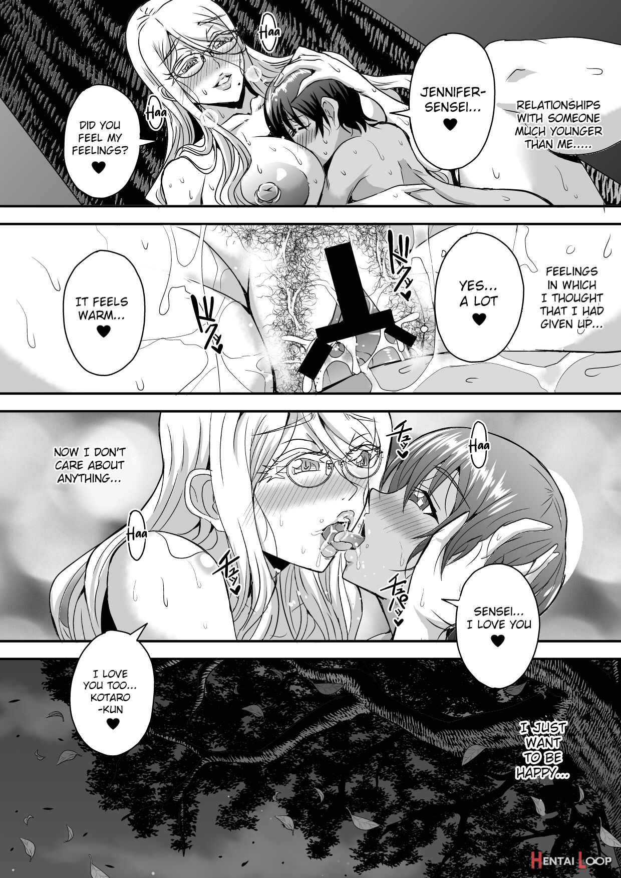 Bakunyuu Hitozuma Kinpatsu Gaikokujin Jokyoushi Ga Mura No Inshuu De Kasshoku Shota No Fudeoroshi O Suru Hanashi page 55