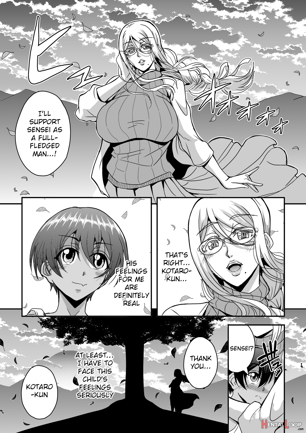 Bakunyuu Hitozuma Kinpatsu Gaikokujin Jokyoushi Ga Mura No Inshuu De Kasshoku Shota No Fudeoroshi O Suru Hanashi page 8