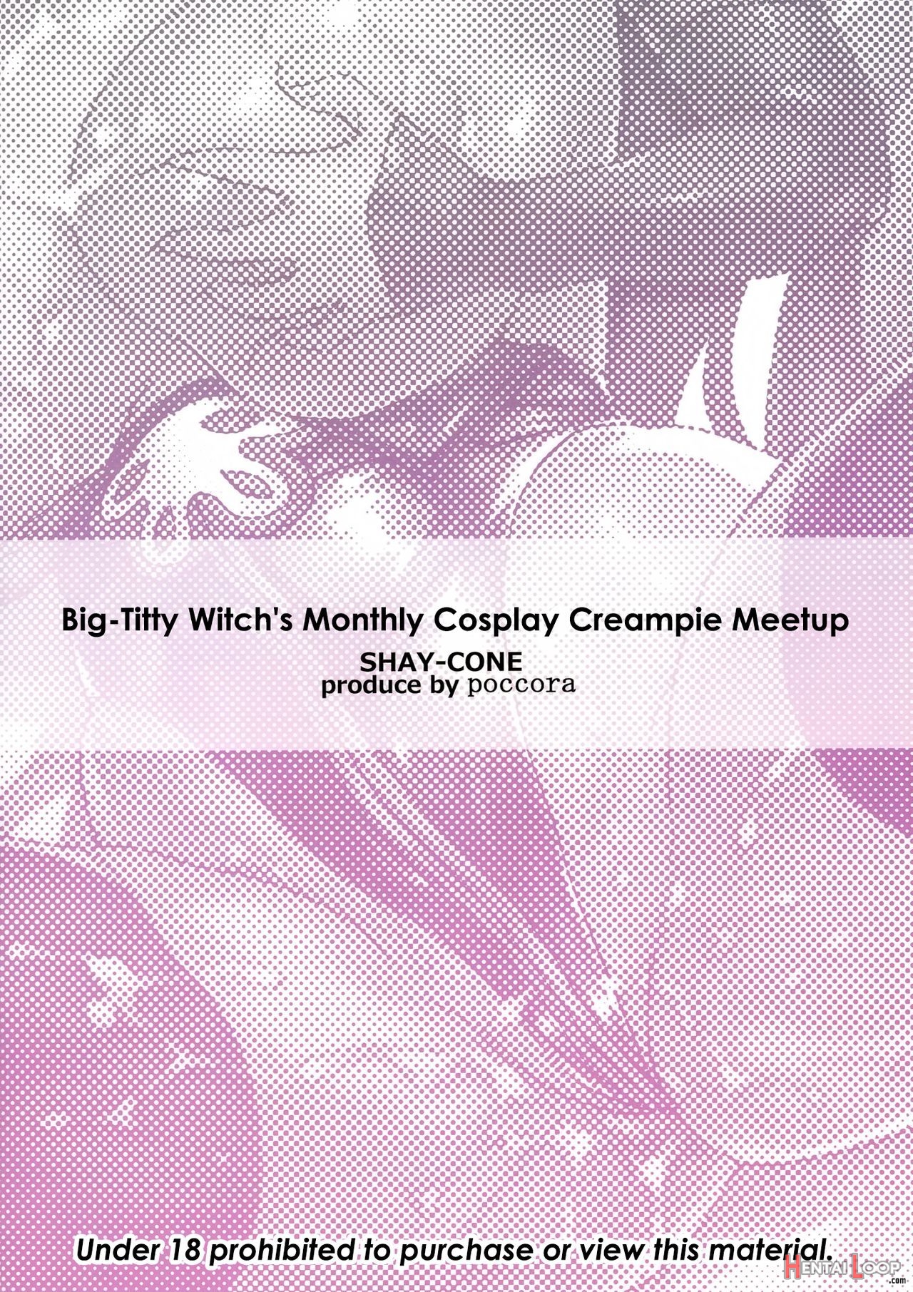 Bakunyuu Majo Tsuki Ni Ichido No Cosplay Nakadashi Offtitty Witch's Monthly Cosplay Creampie Meetup page 30