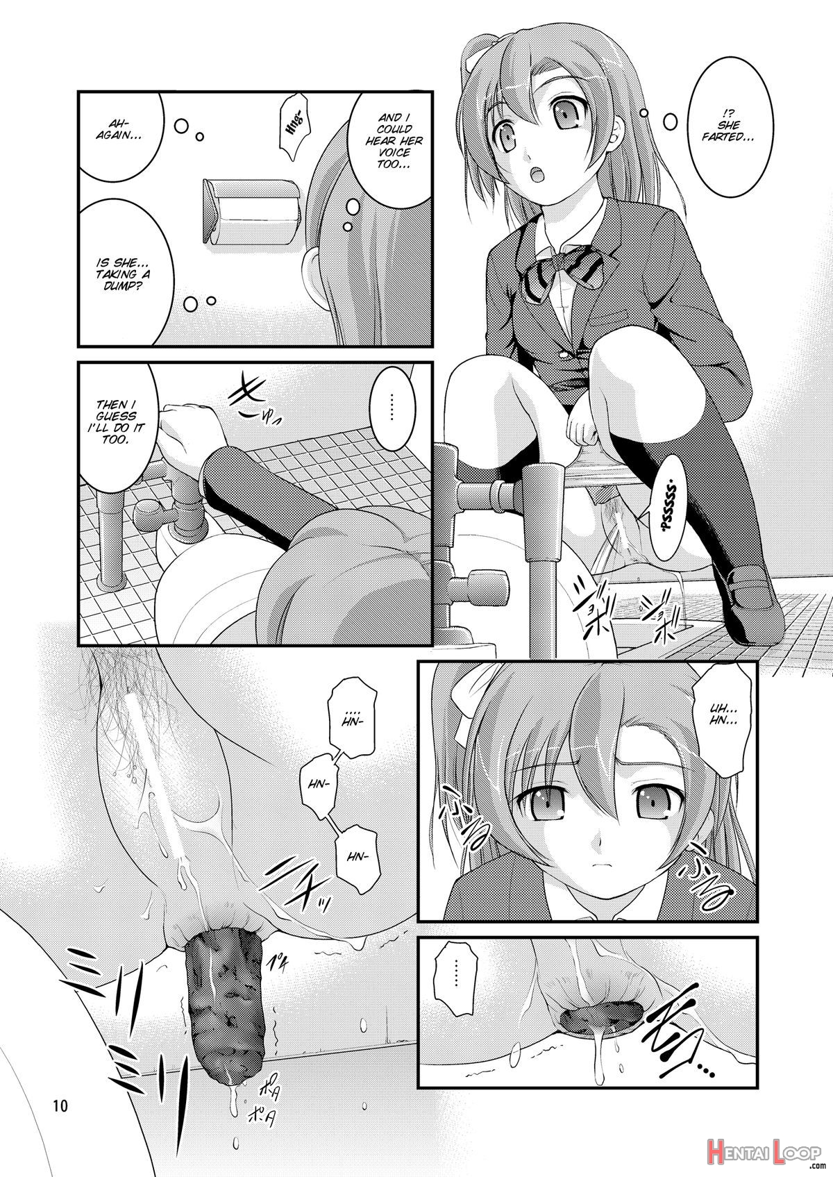 Bou Ninki School Idol Toilet Tousatsu Vol. 1 page 10