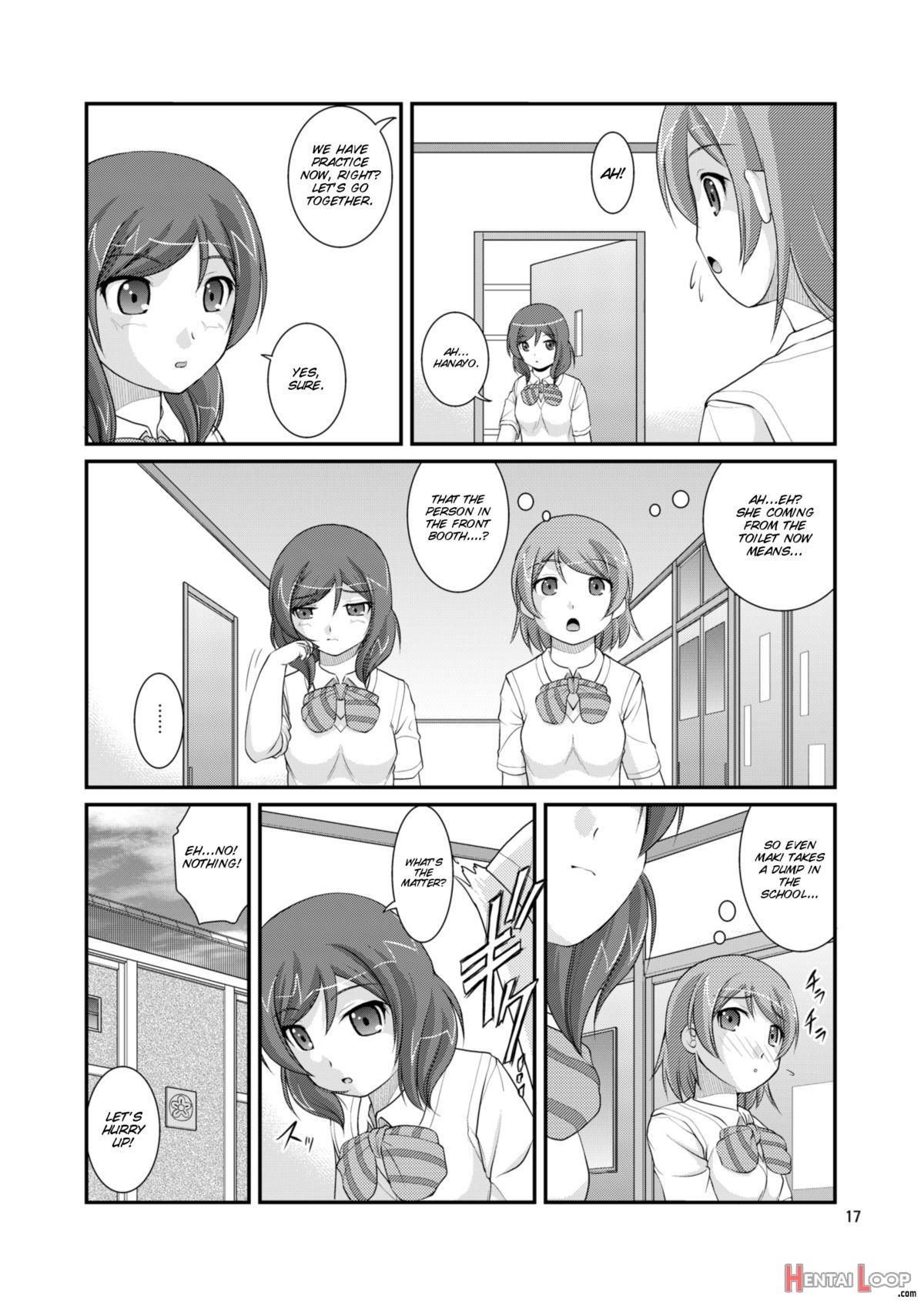 Bou Ninki School Idol Toilet Tousatsu Vol. 3 page 18