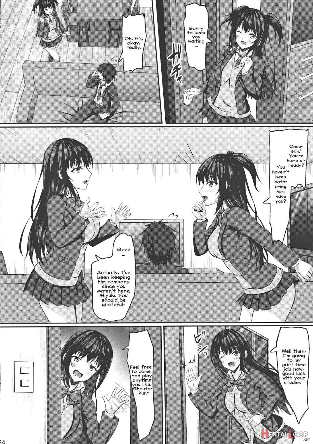 Chuugaku 1-nen No Boku To Koibito No Jk No Onee-chan page 22