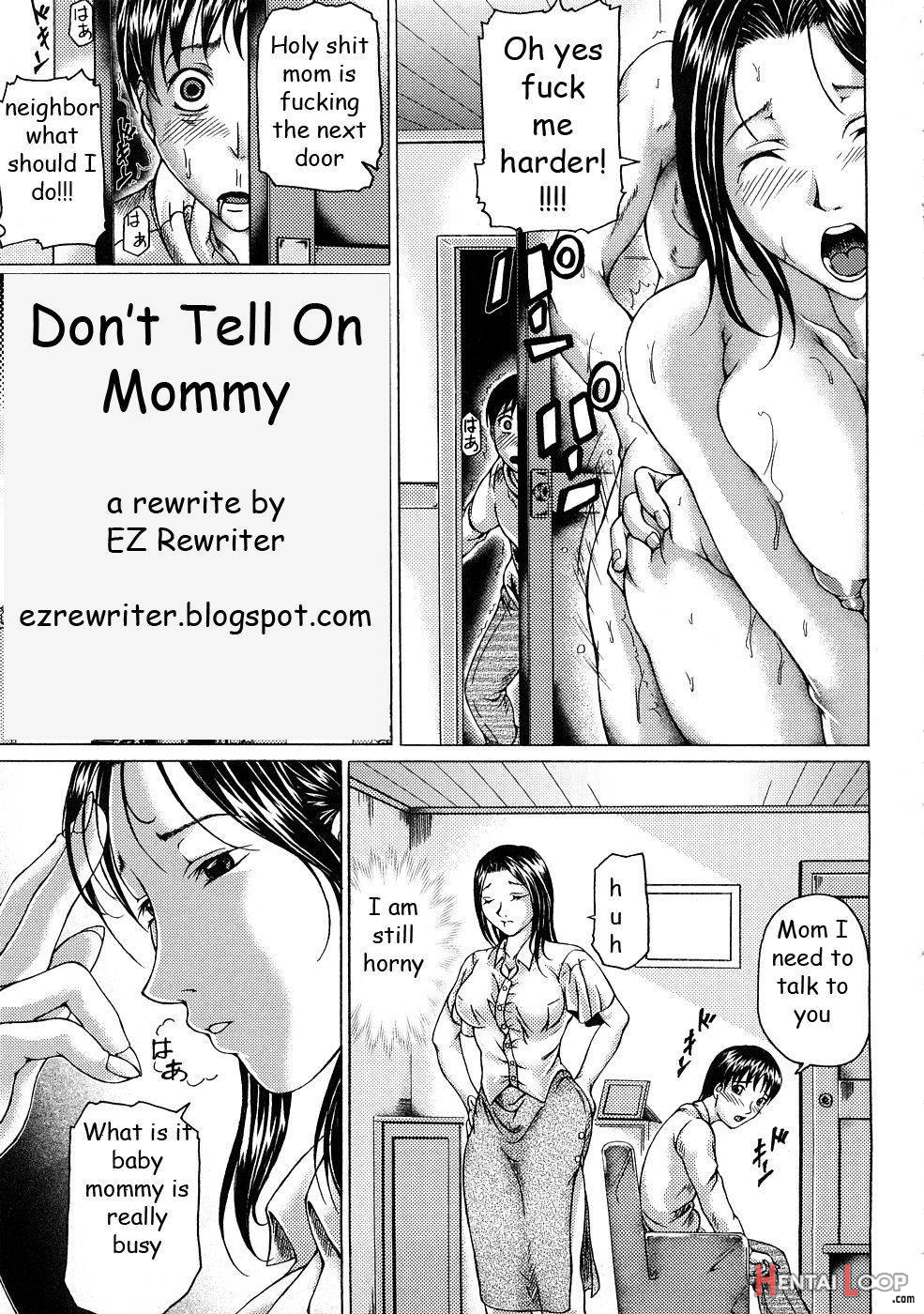 Dont tell mom hentai