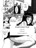 Drunk Sister Fuck page 1