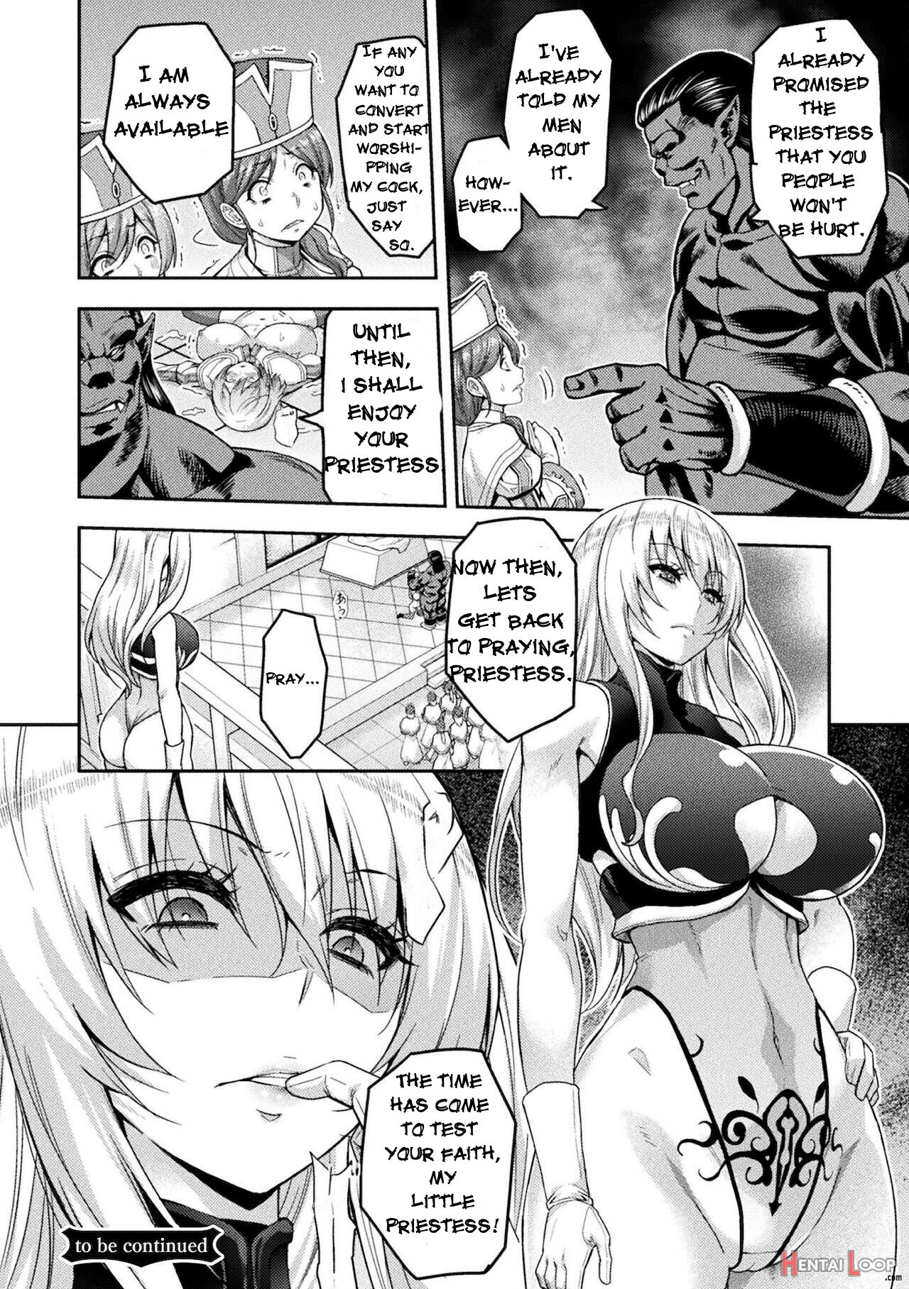 Erona 2 Orc No Inmon Ni Modaeshi Miko No Nare No Hate Niwa "zecchou Kitou" page 28