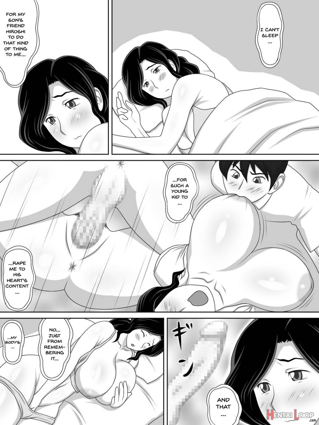 Friendly Sugiru Tomodachi No Kaa-san Ga Boku Ni Betabeta Micchaku Shitekite… page 13